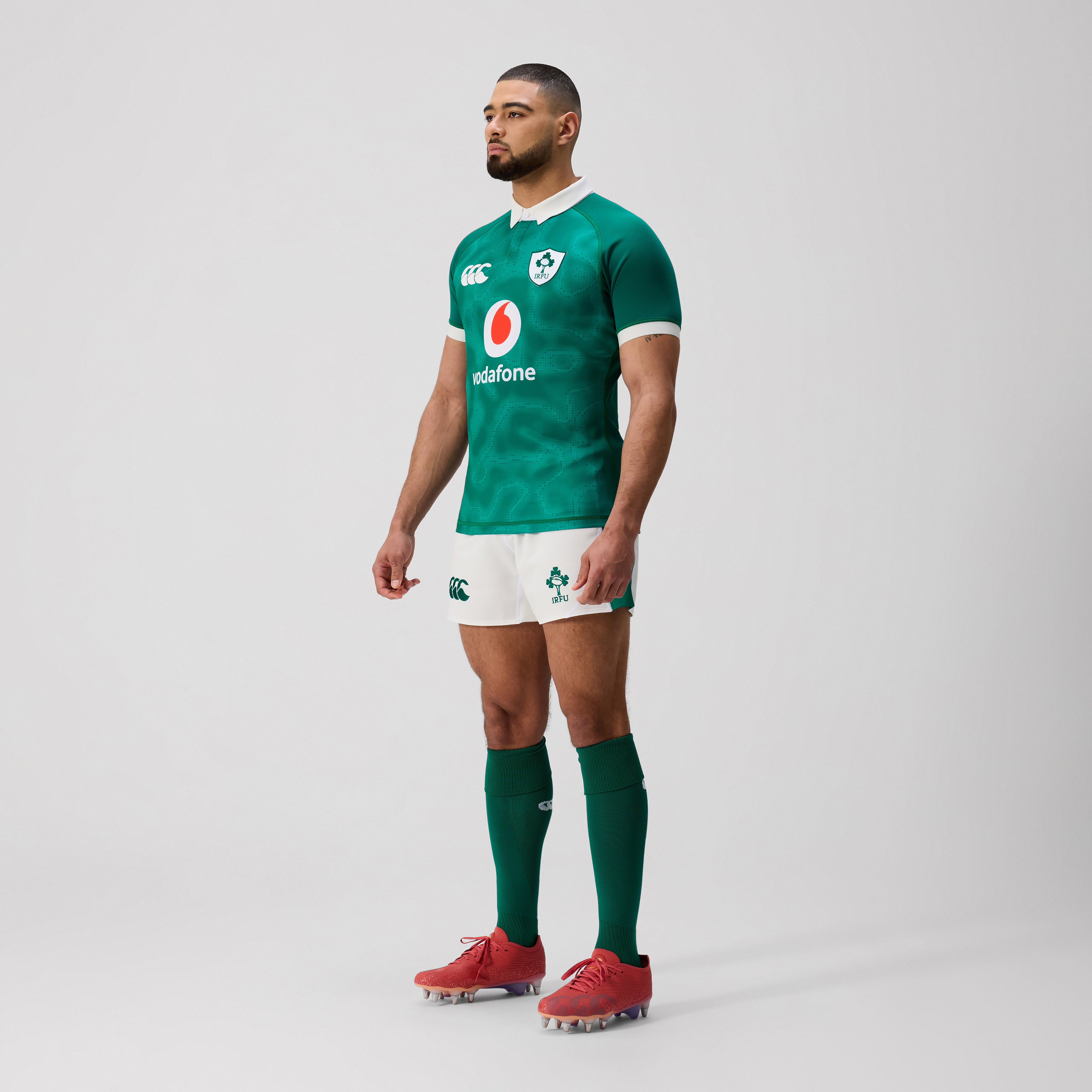 canterbury-camiseta-ireland-home-test-jersey-hombre-verde-blanco-rugby-slim-fit image 3