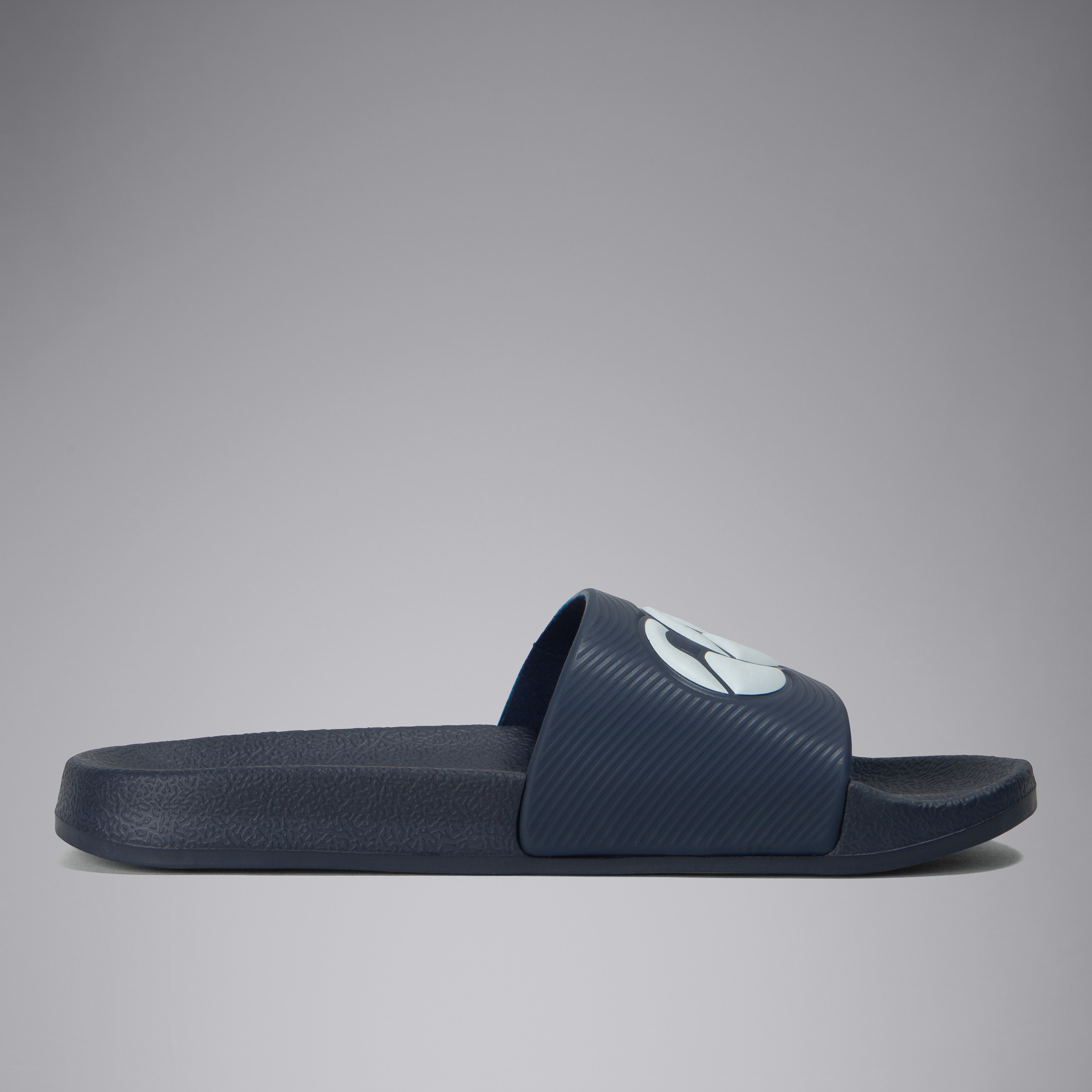 canterbury-chanclas-wide-fit-slide-blanco-azul-marino image 2