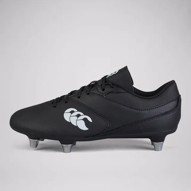 canterbury-junior-unisex-phoenix-raze-botas-soft-ground-negro-blanco image 1