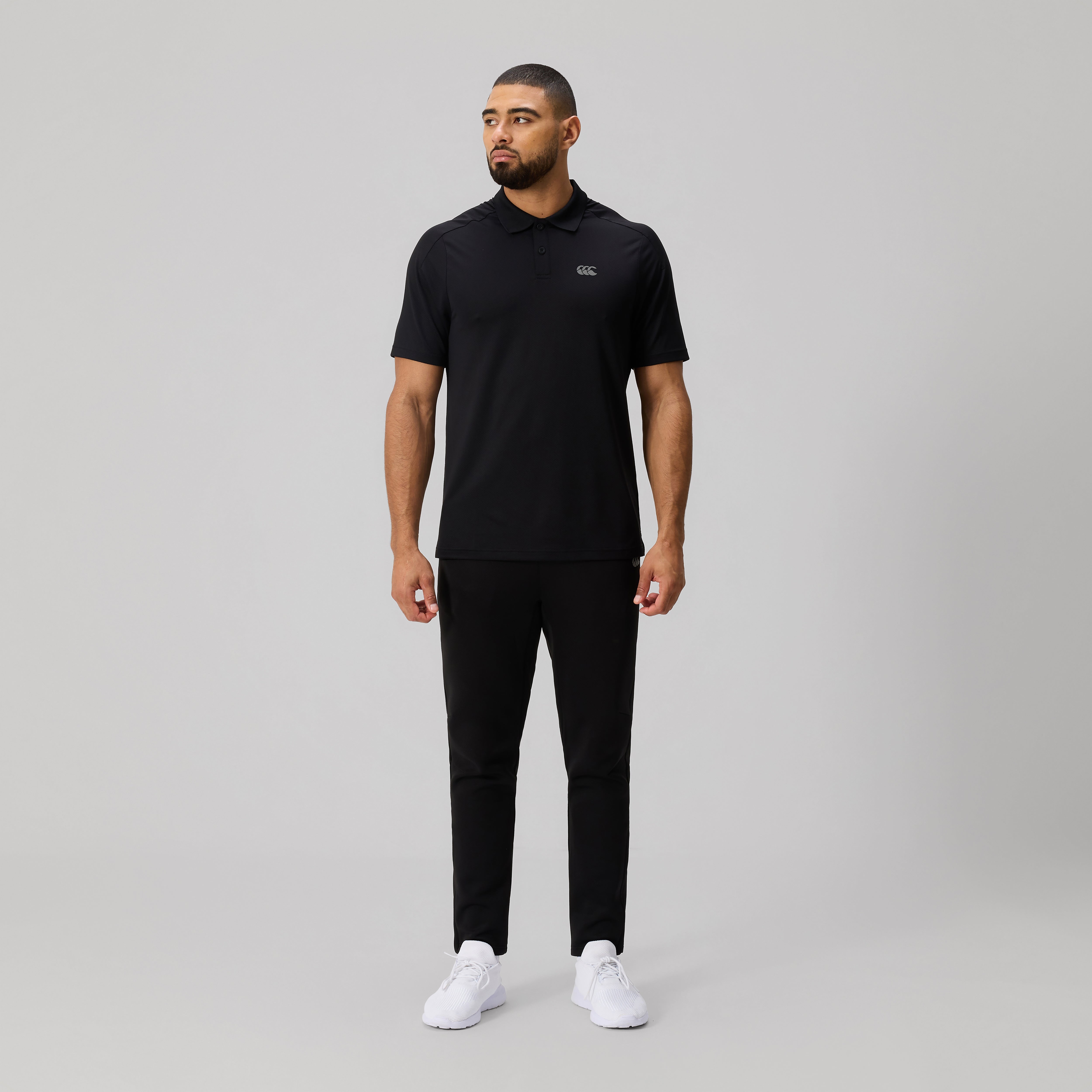 polo-canterbury-tempo-negro-para-hombre image 2