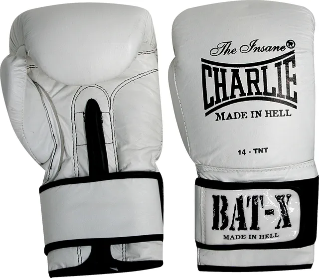 guantes-de-boxeo-charlie-boxing-bat-x-de-piel-de-b-falo-con-cierre-de-velcro image 1