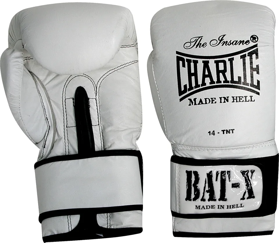 guantes-de-boxeo-charlie-boxing-bat-x-de-piel-de-b-falo-con-cierre-de-velcro image 1