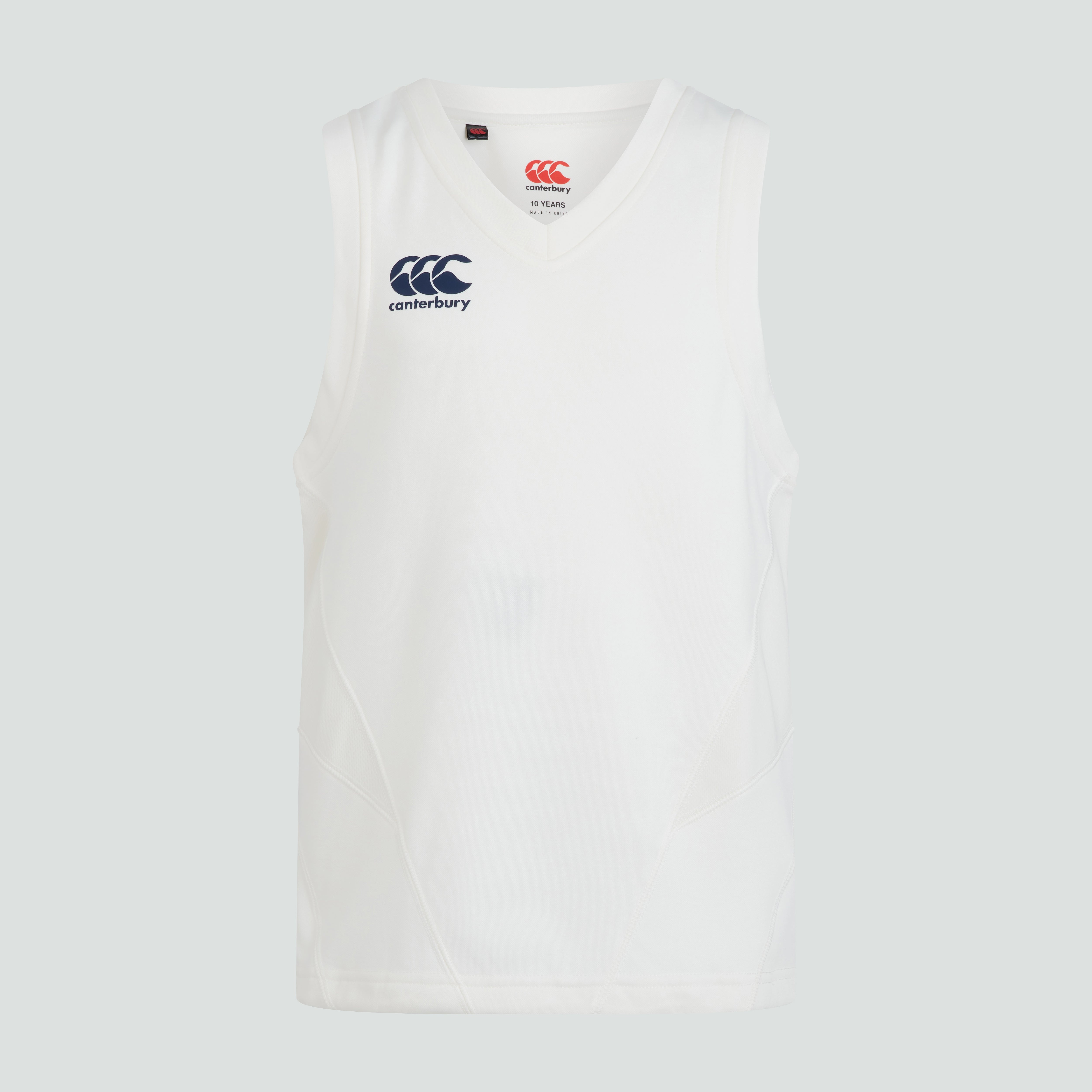 overshirt-de-cr-quet-sin-mangas-canterbury-junior-unisex-crema image 3