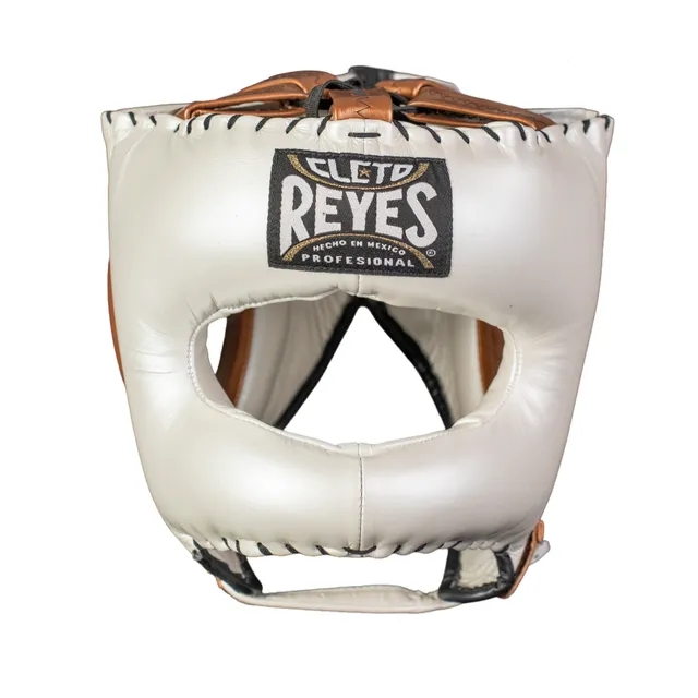 cleto-reyes-protector-de-cabeza-tradicional-piel-de-res-perla-cobrizo-casco-de-b image 1