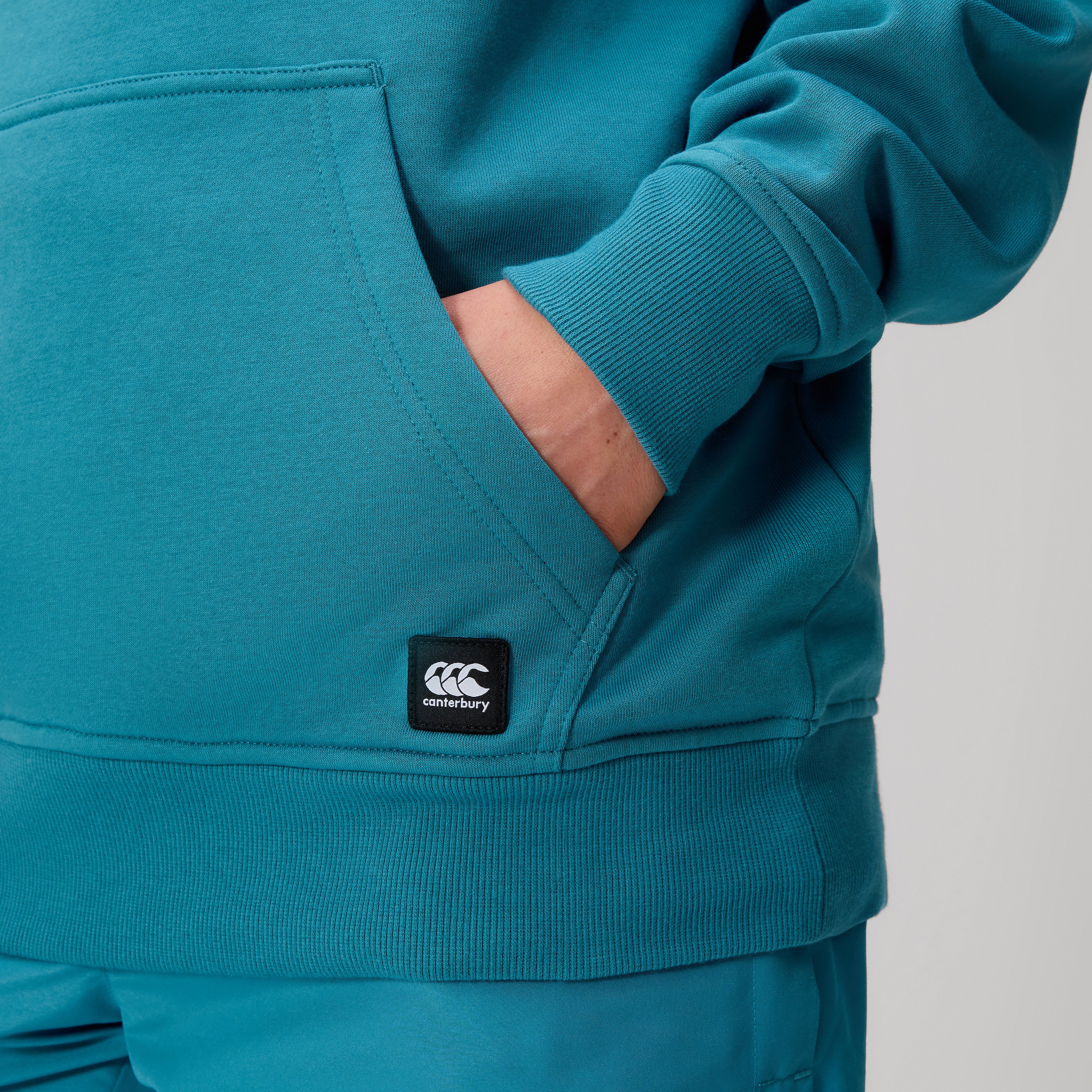 canterbury-sudadera-con-capucha-uglies-logo-para-mujer-azul image 7