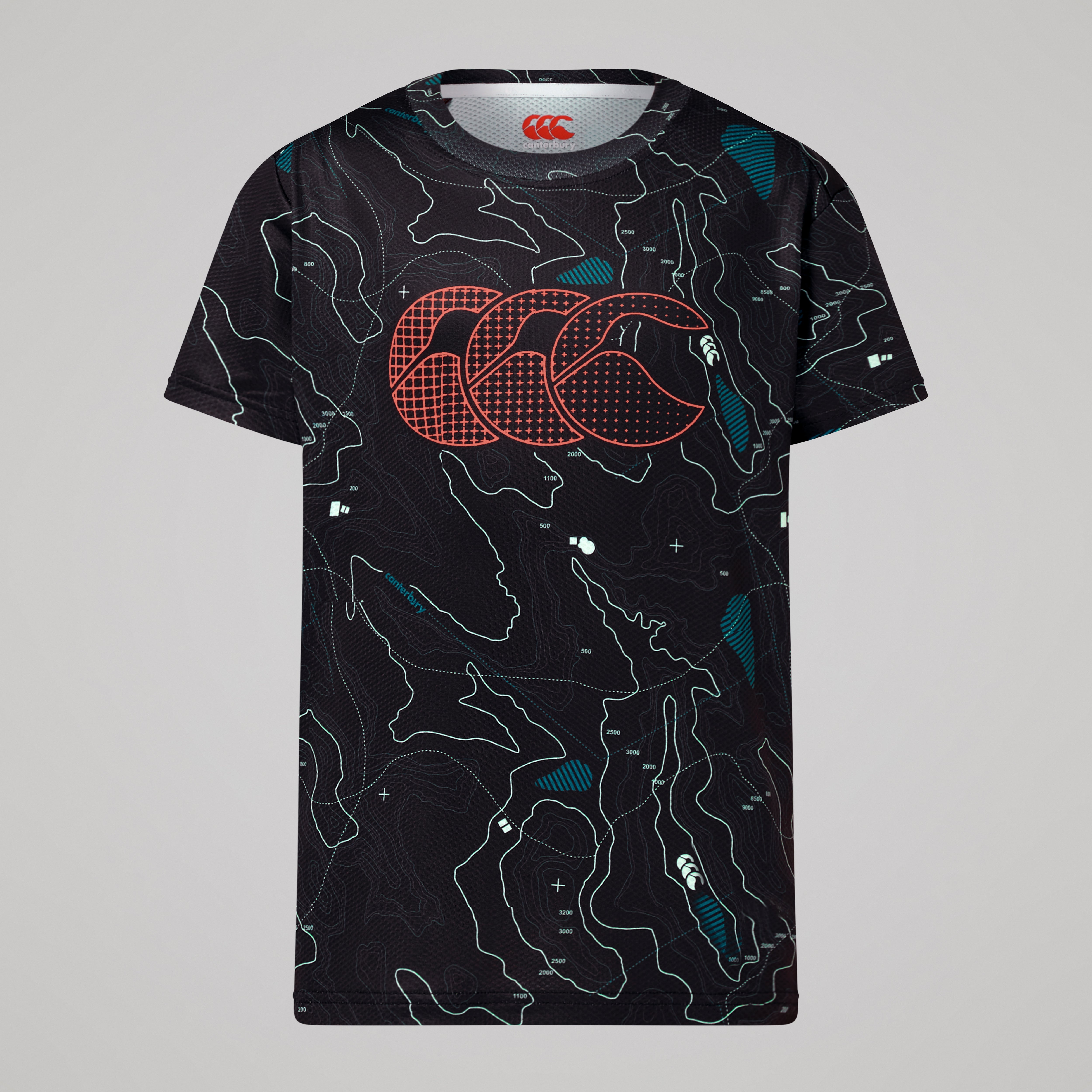 camiseta-canterbury-tempo-negra-para-junior-unisex image 1