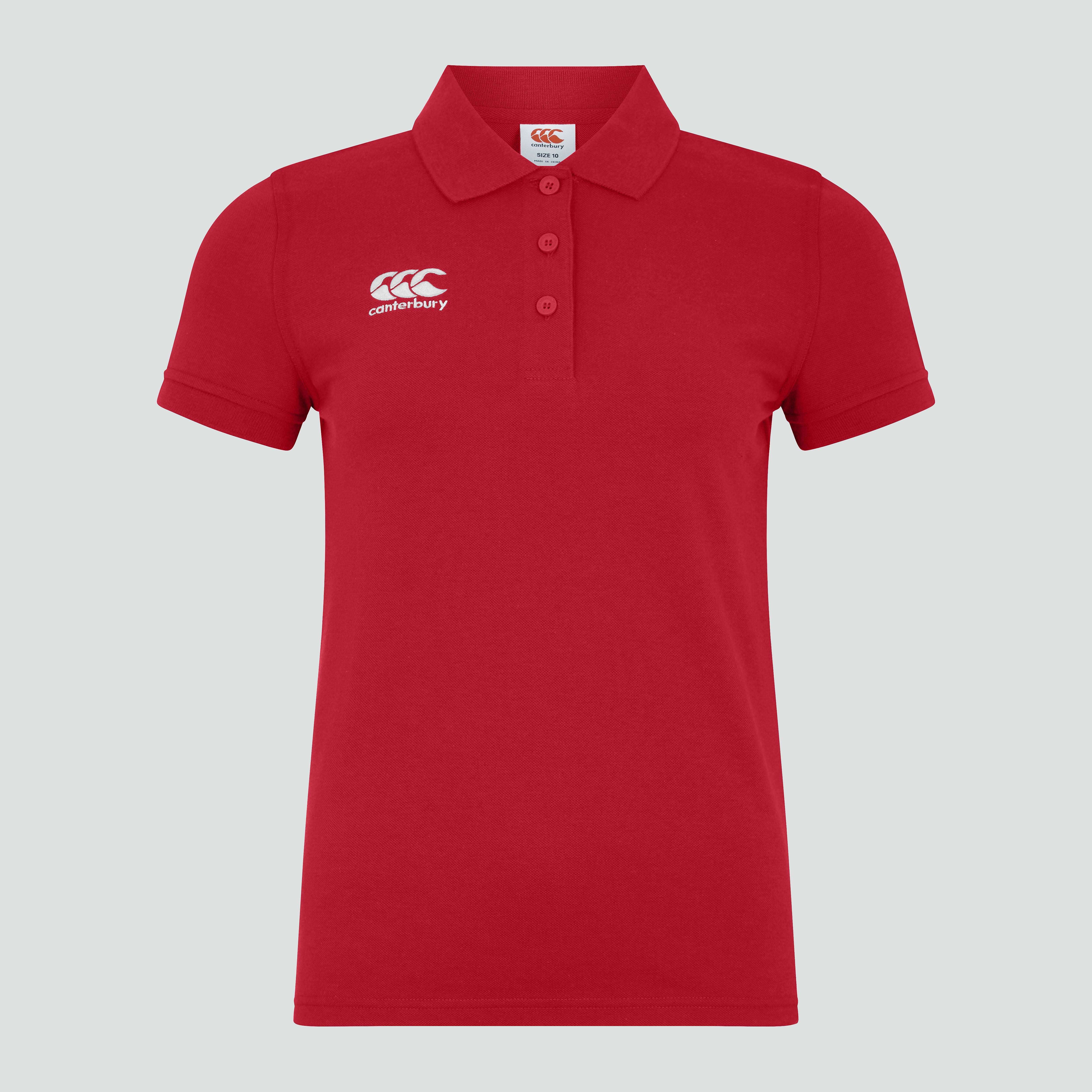 polo-junior-unisex-waimak-rojo-canterbury image 1
