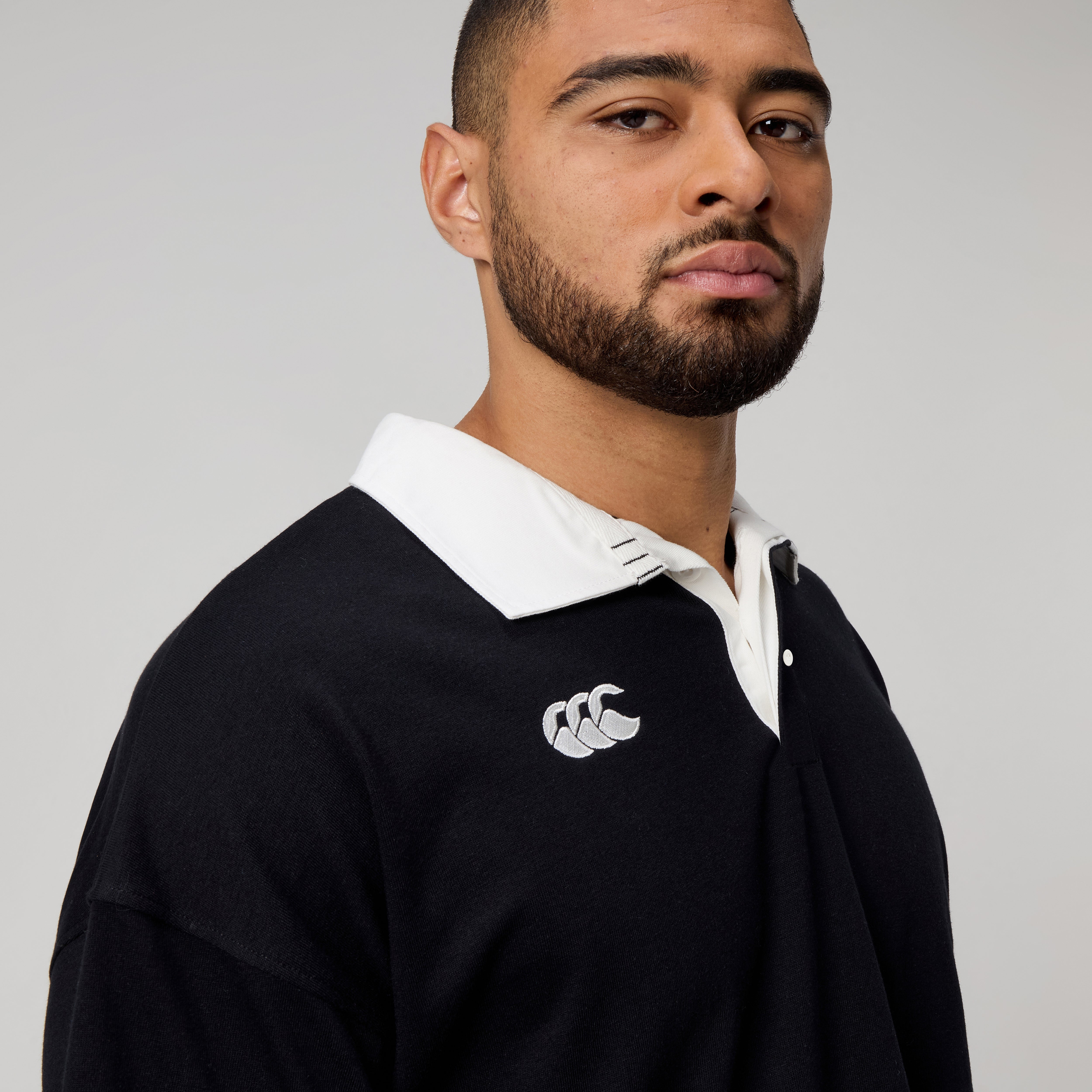 canterbury-solid-dye-rugby-negro-camiseta-de-rugby-hombre image 3