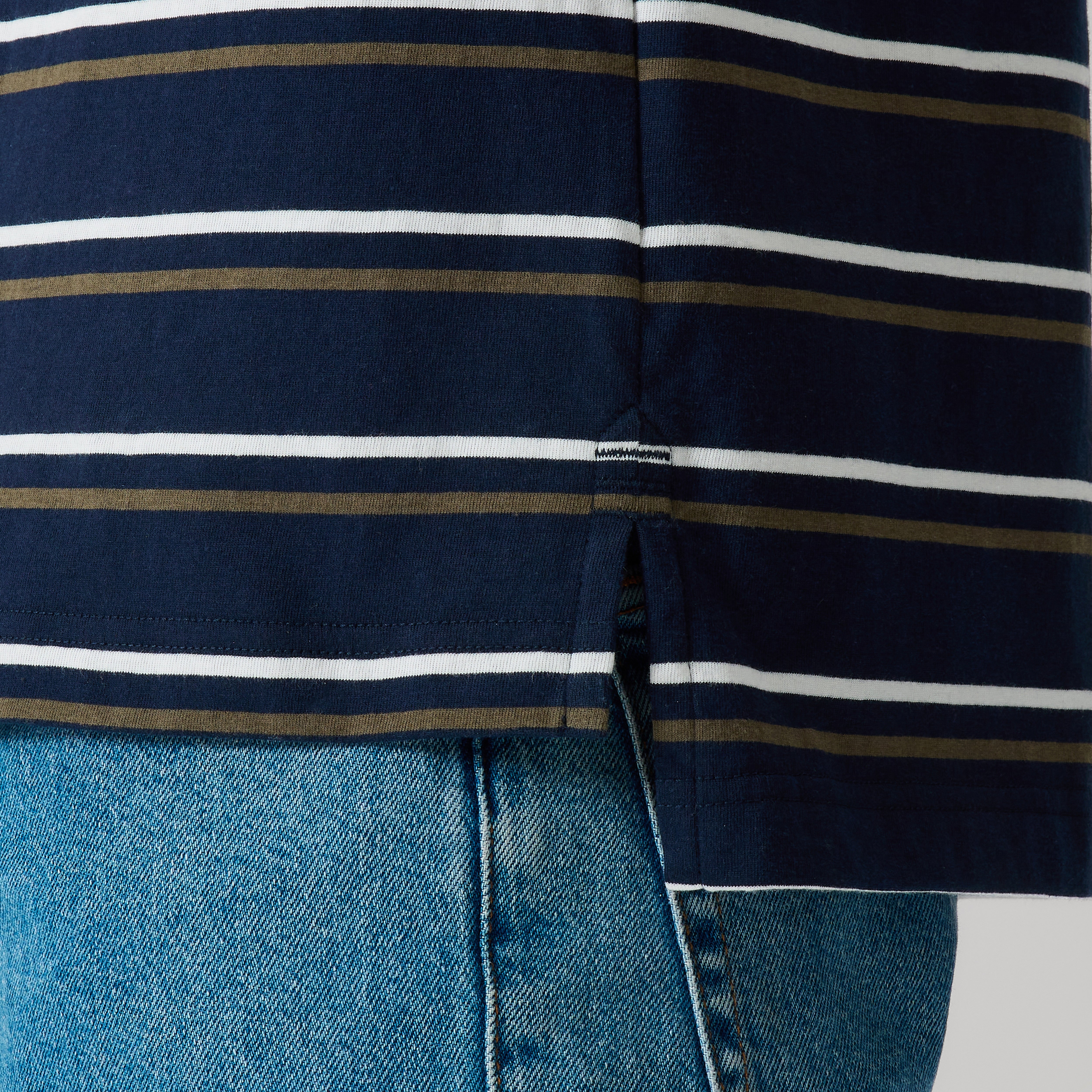 canterbury-yarn-dye-stripe-polo-shirt-hombre-azul-marino image 3
