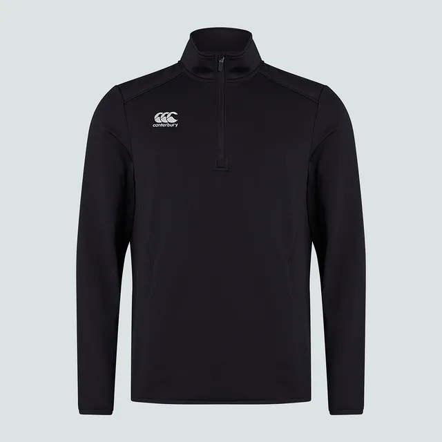 canterbury-club-1-4-zip-mid-layer-training-top-negro-para-hombre image 1