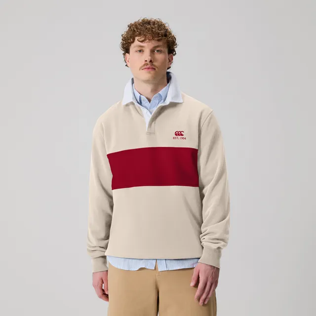 canterbury-rugby-sweatshirt-beige-para-hombre image 1