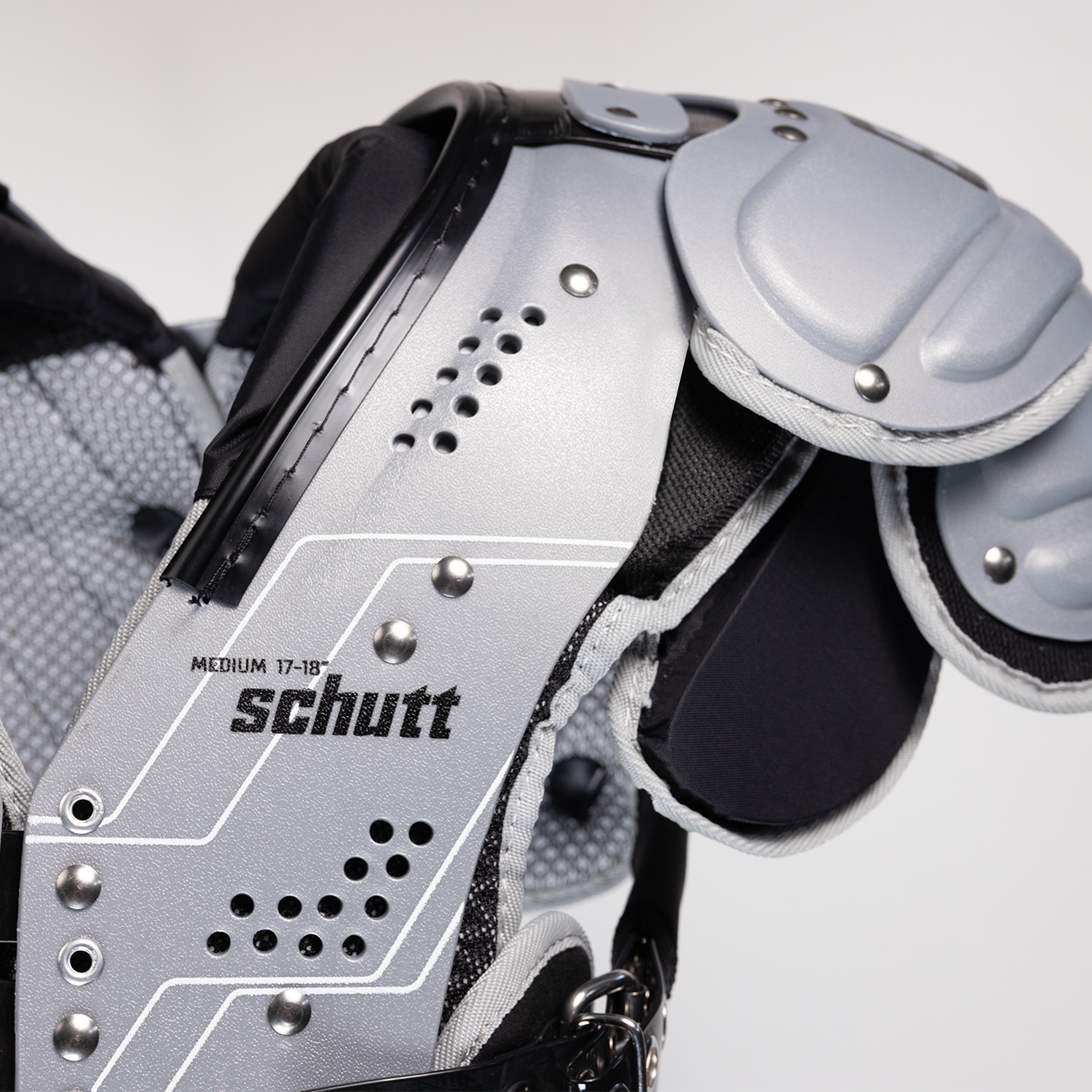 schutt-xv-flux-hombreras-de-habilidad-para-qb-wr-y-db-arco-ultra-move-arco-trase image 3