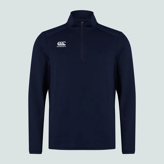 canterbury-mens-club-1-4-zip-mid-layer-training-top-navy-sudadera-de-entrenamien image 1