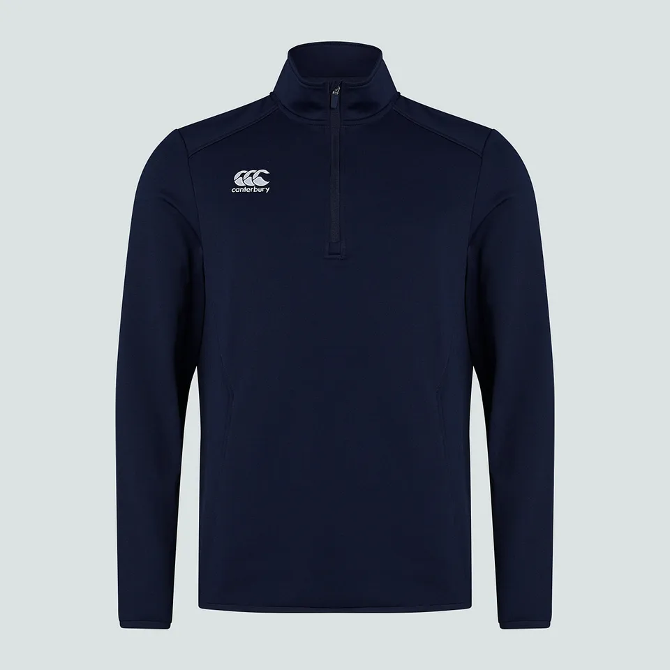 canterbury-mens-club-1-4-zip-mid-layer-training-top-navy-sudadera-de-entrenamien image 1