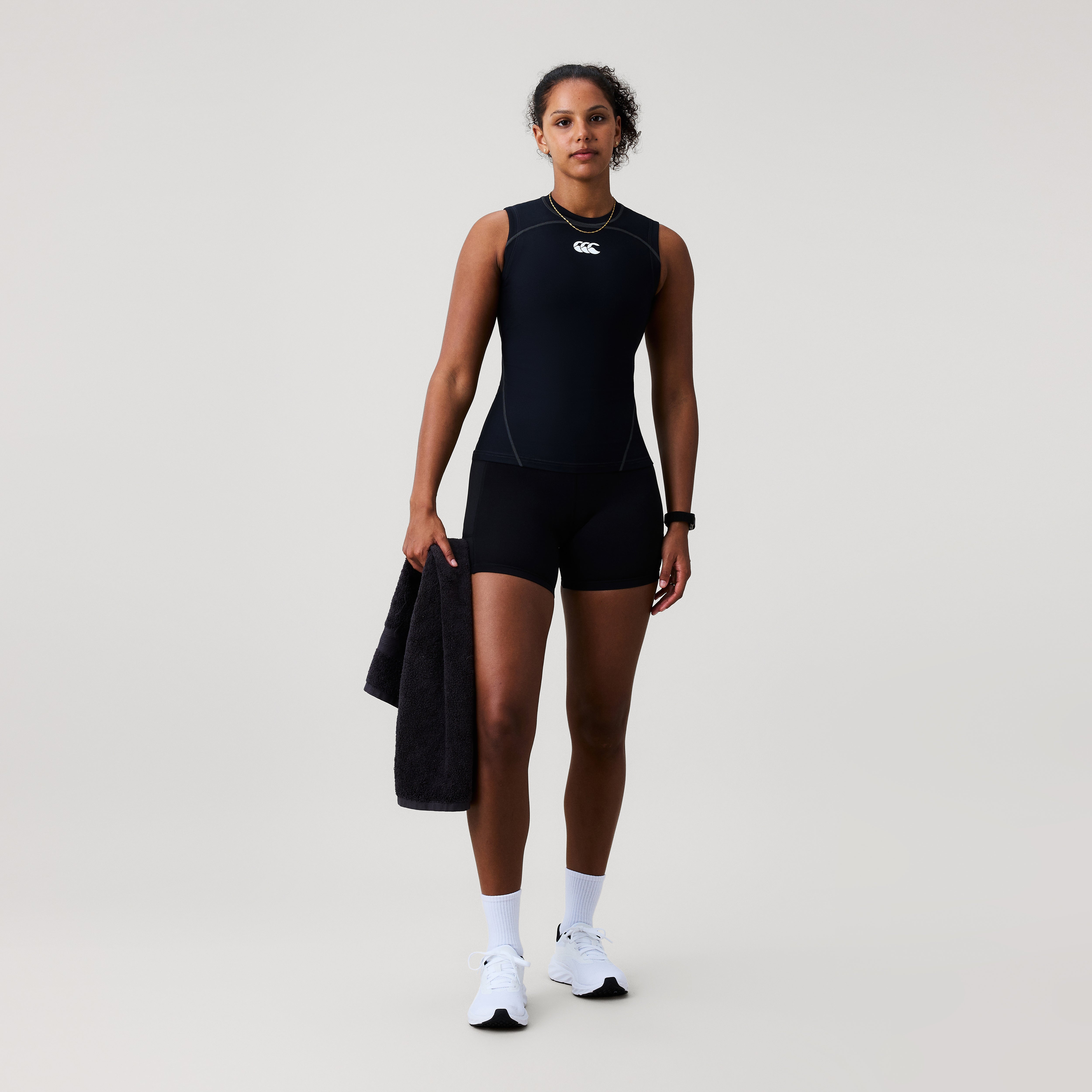 camiseta-interior-sin-mangas-canterbury-baselayer-negra-para-mujer image 2