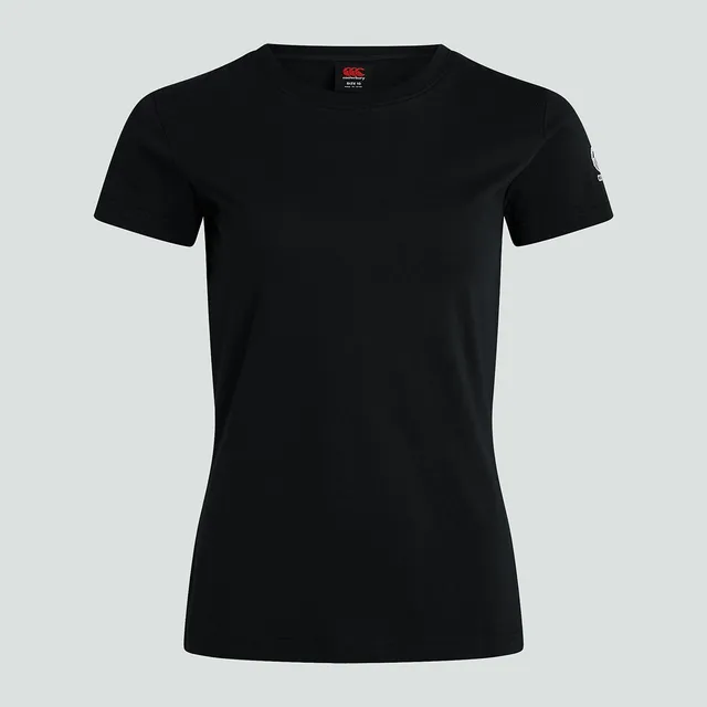 camiseta-canterbury-club-plain-para-mujer-negra image 1