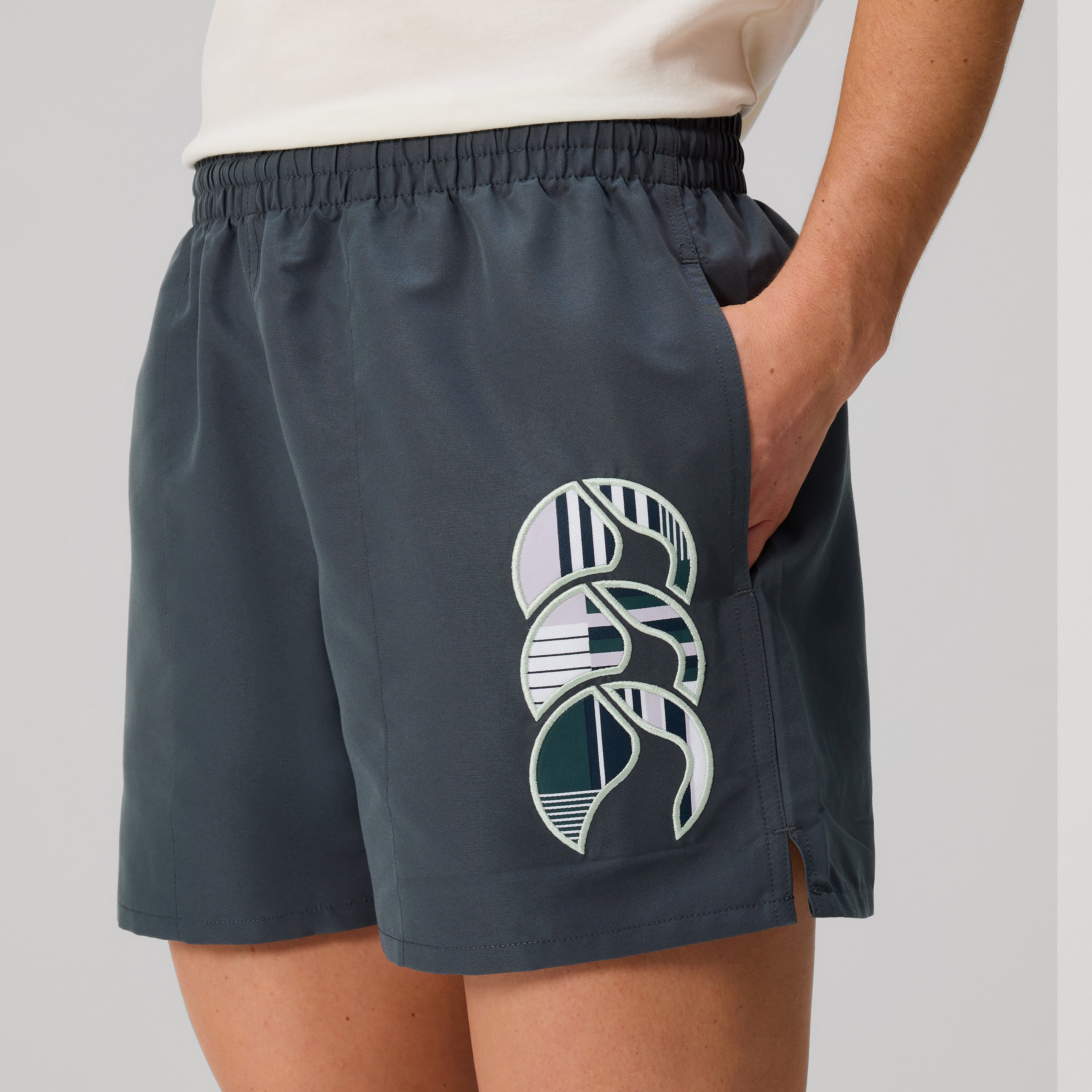 canterbury-uglies-tactic-shorts-gris-pantal-n-corto-mujer image 6