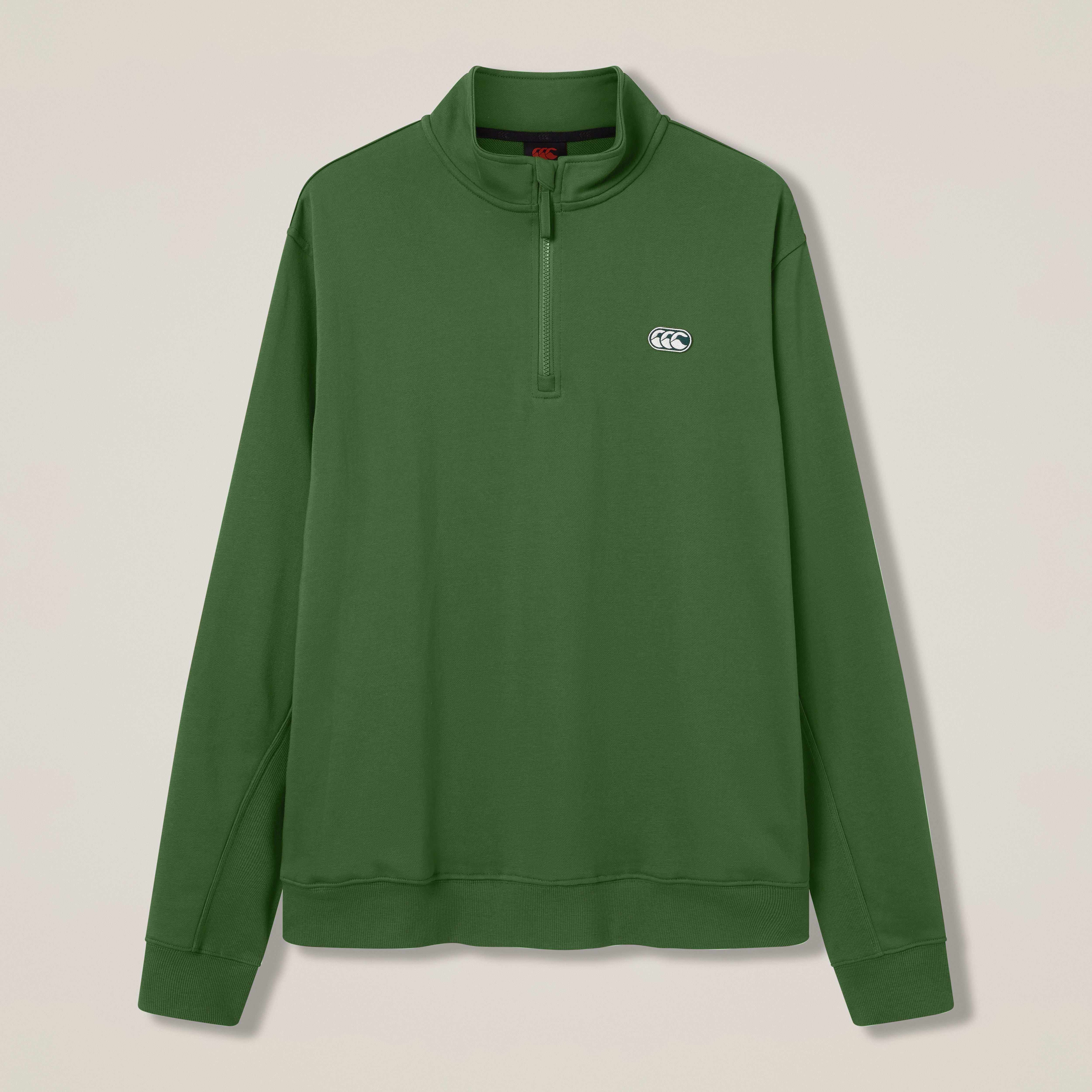 canterbury-everyday-sudadera-1-4-zip-para-hombre-verde image 1