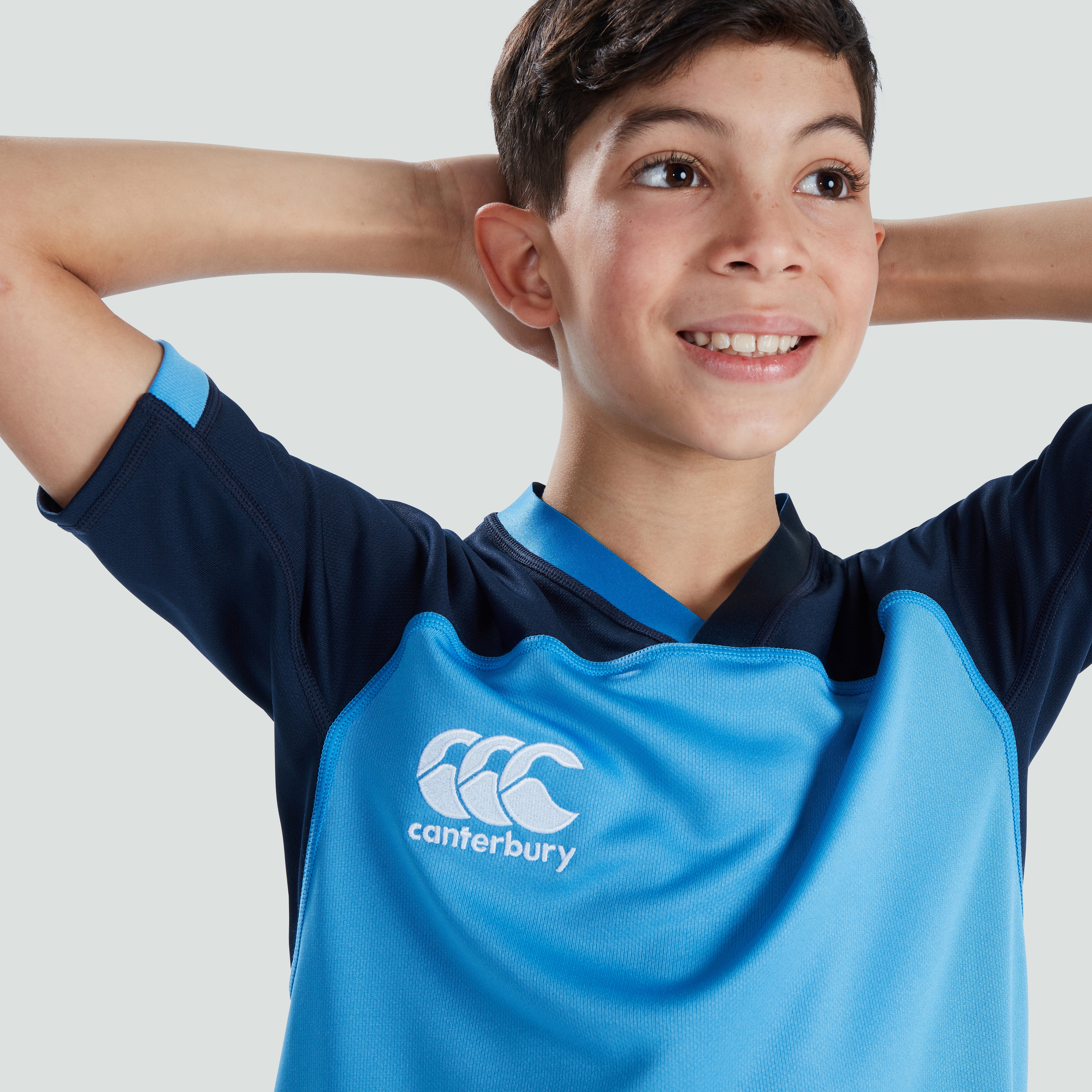 camiseta-canterbury-vapodri-evader-junior-unisex-azul image 6