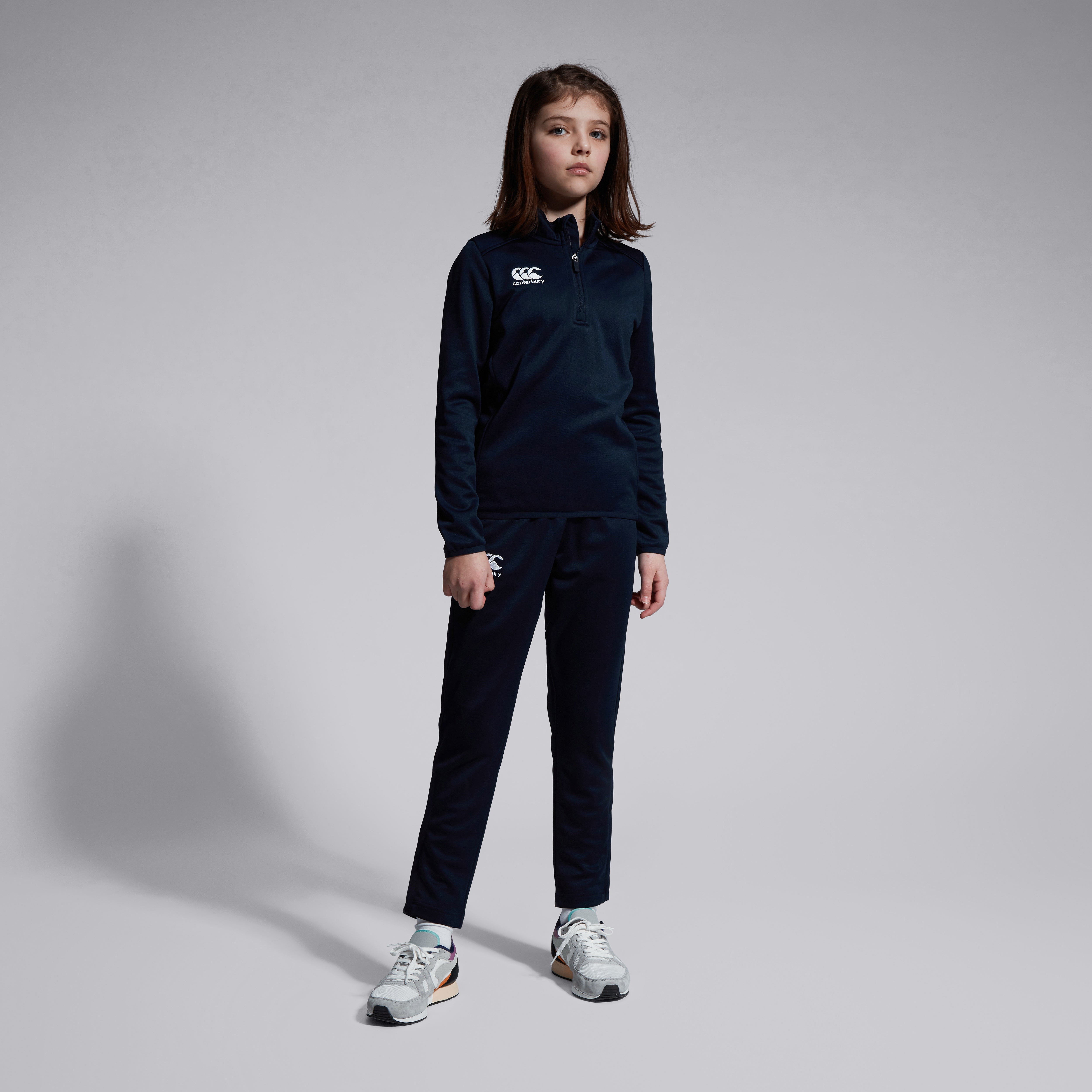 sudadera-con-cremallera-1-4-canterbury-club-midlayer-para-junior-unisex-azul-mar image 4