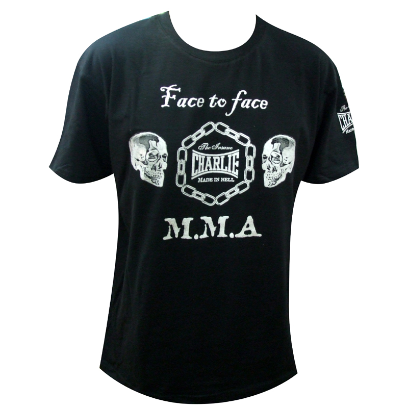camiseta-face-to-face-de-charlie-boxing-serigraf-a-en-plata-mma-producto-en-liqu image 1