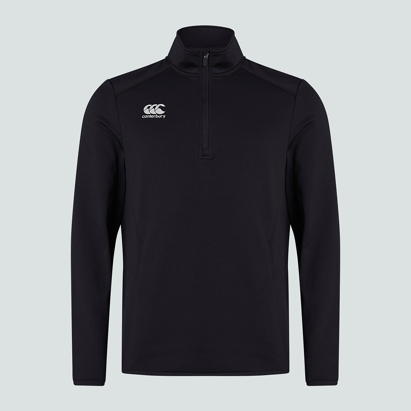 canterbury-club-1-4-zip-mid-layer-training-top-negro-para-hombre image 1