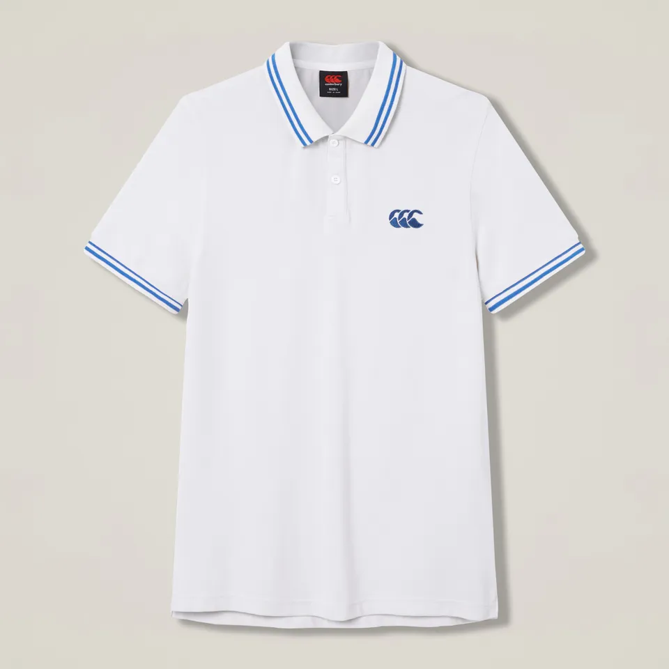 polo-canterbury-solid-pique-gris-para-hombre image 1