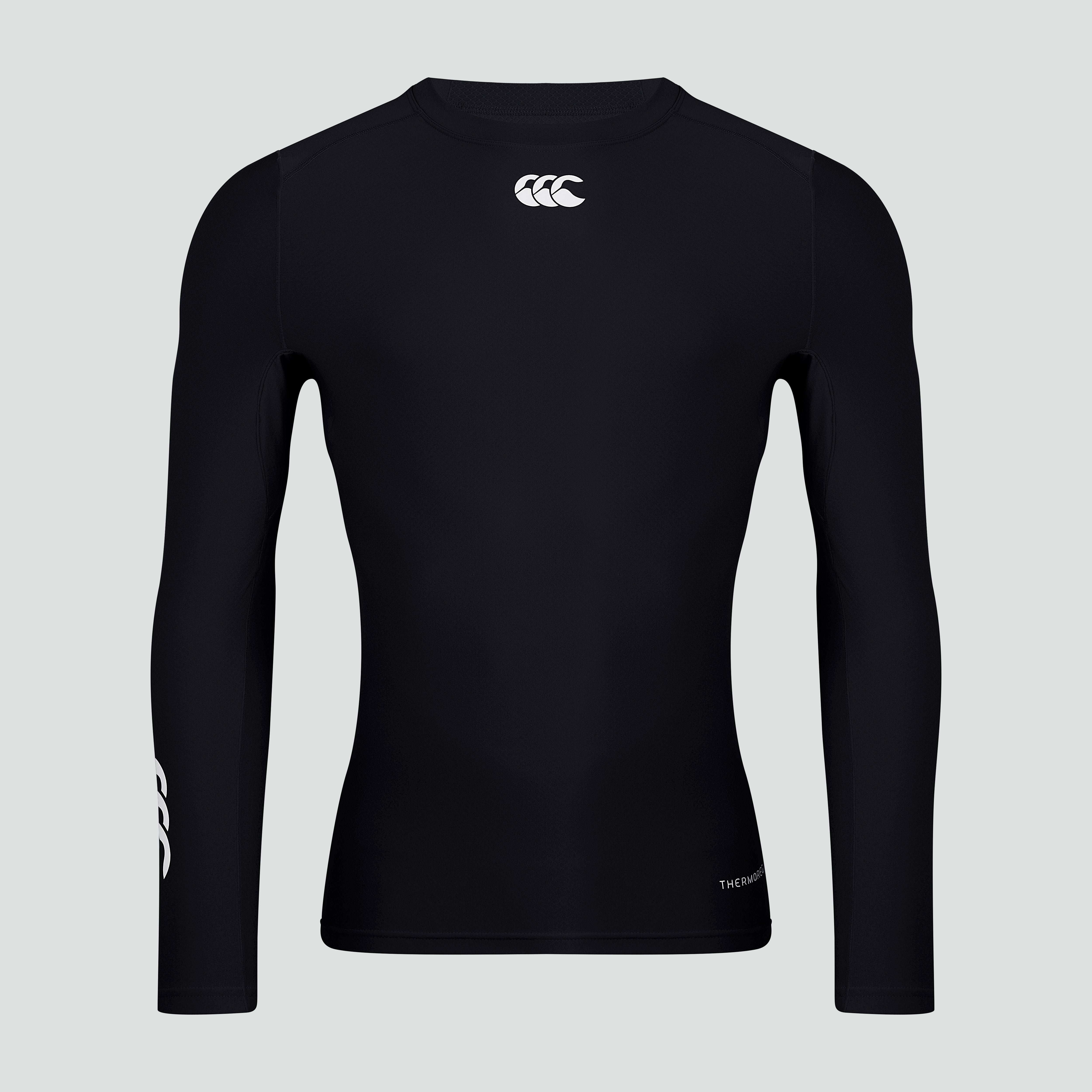 camiseta-de-manga-larga-canterbury-thermoreg-negra-para-hombre image 1