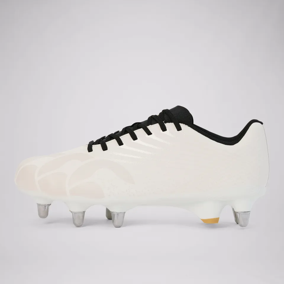canterbury-stampede-team-soft-ground-botas-de-rugby-blanco image 1