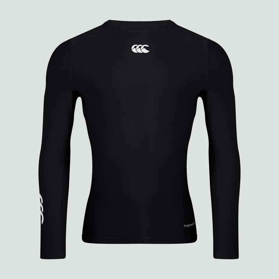 camiseta-de-manga-larga-canterbury-thermoreg-negra-para-hombre image 1