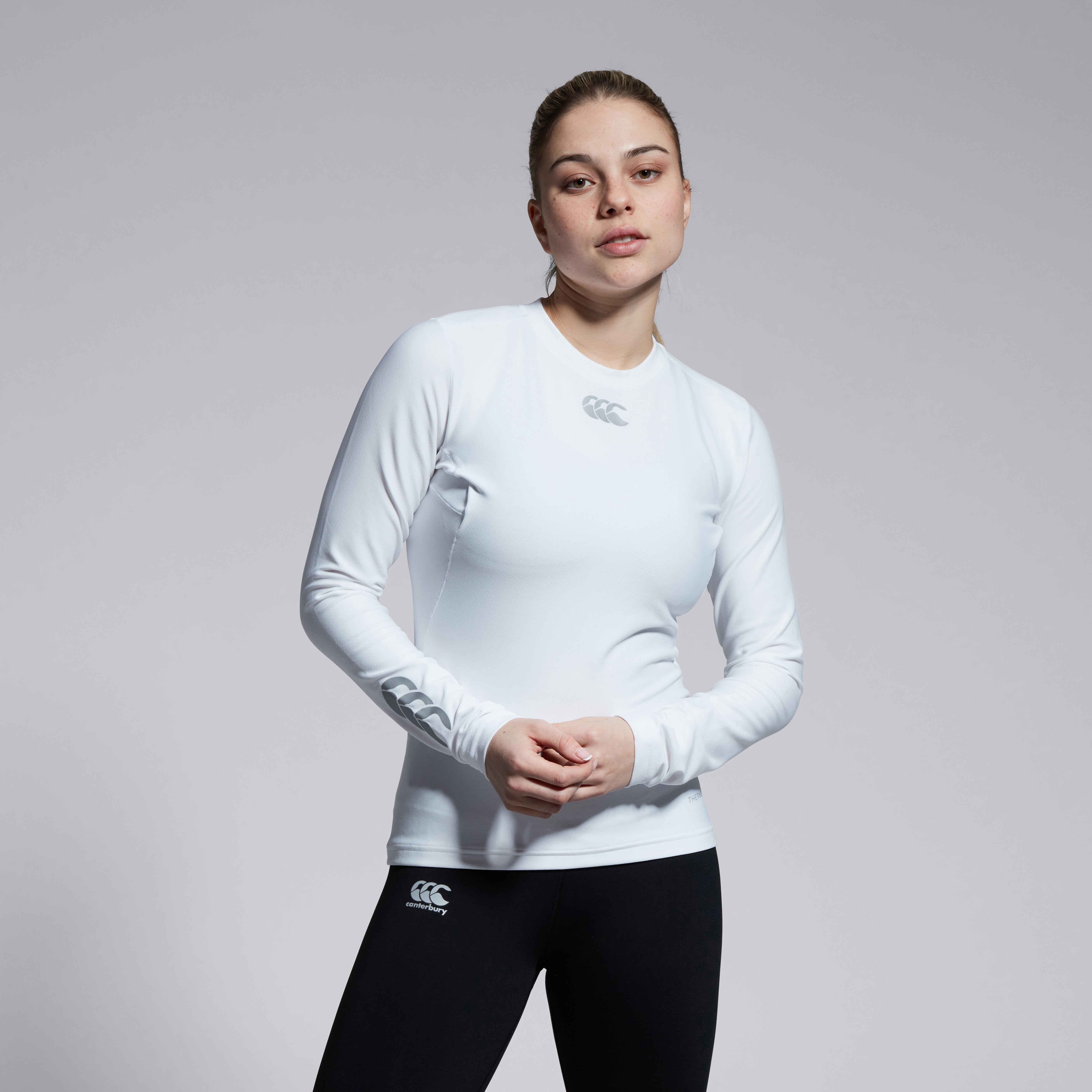 canterbury-womens-thermoreg-long-sleeved-top-white image 2
