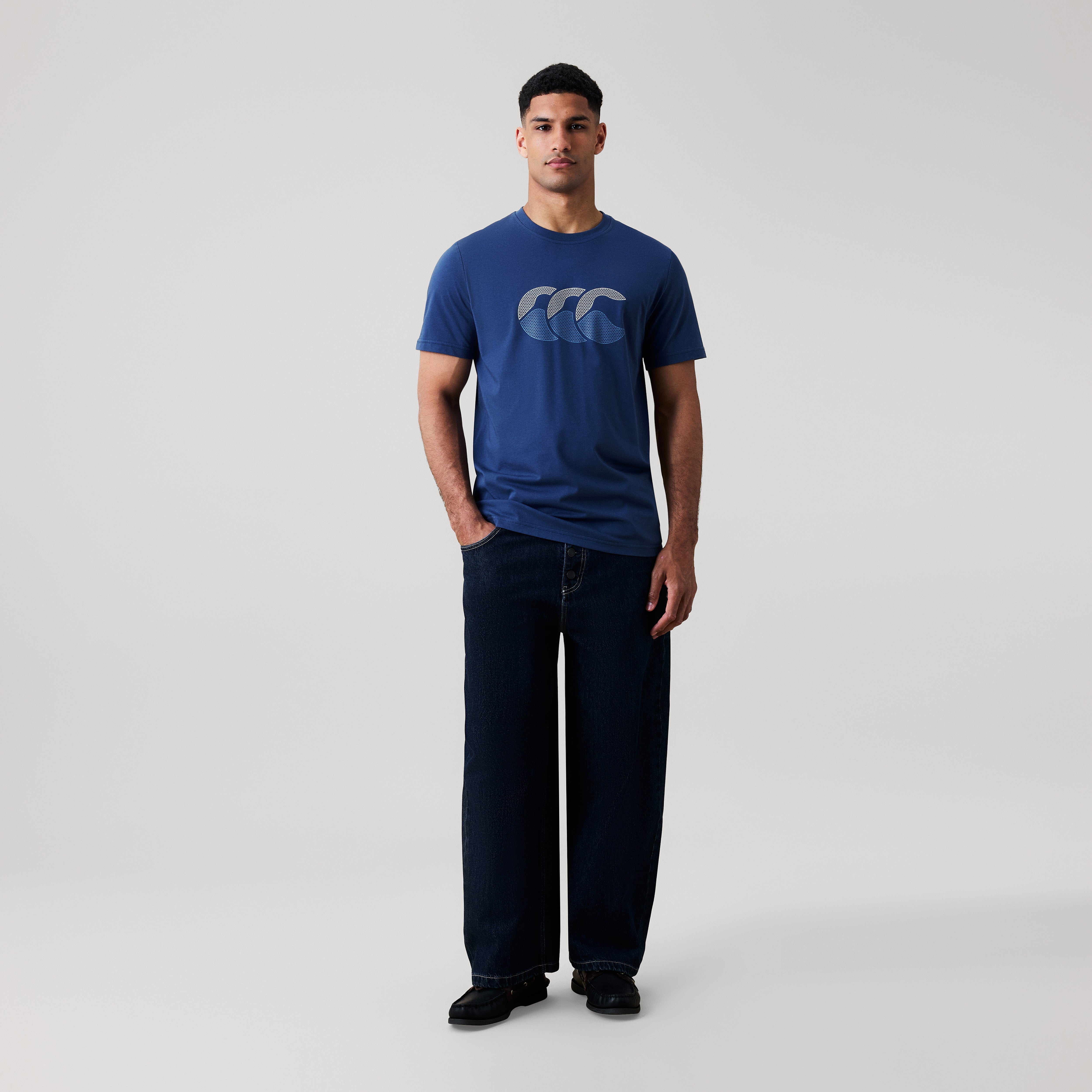 canterbury-mens-fundamental-tee-blue-grey image 2