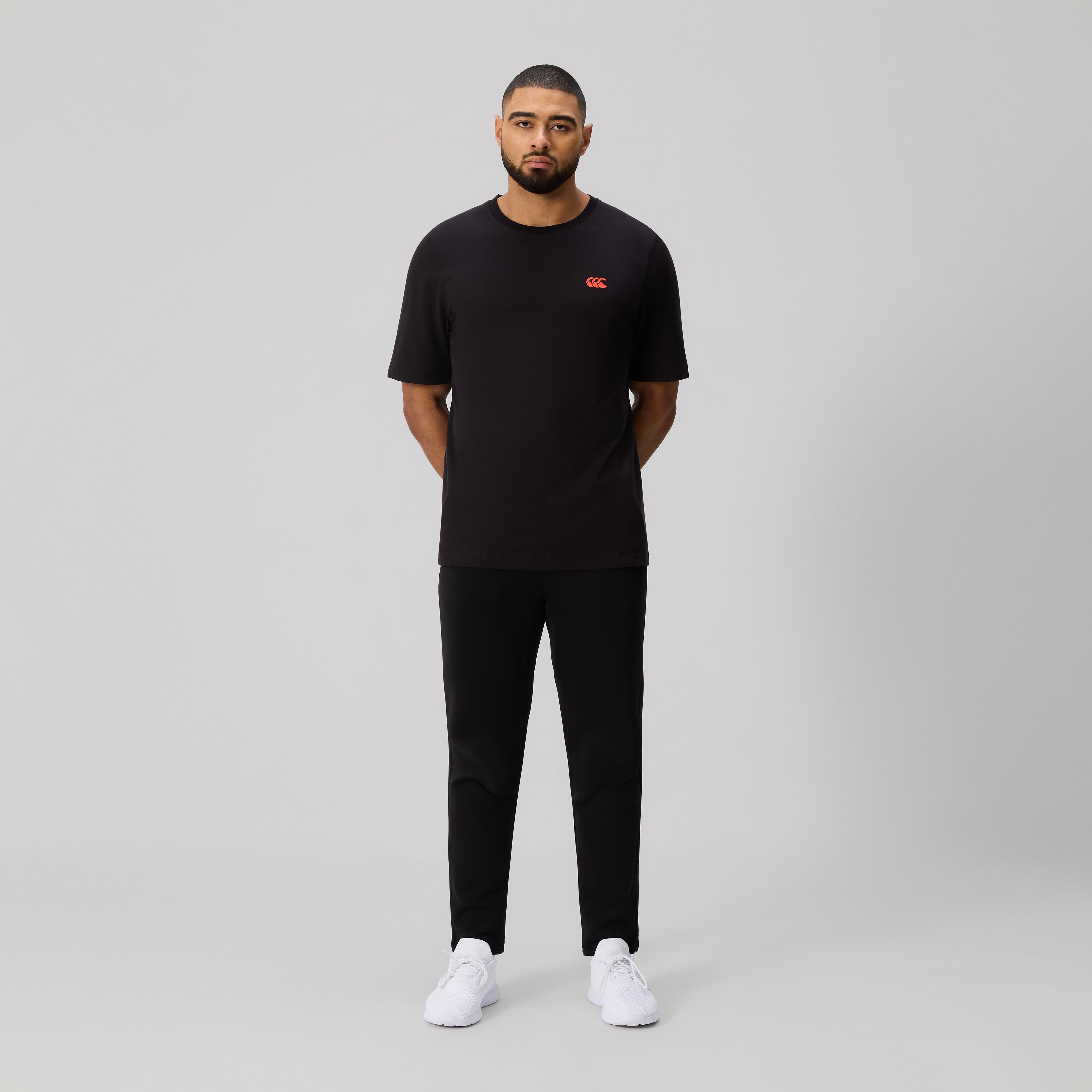 canterbury-tempo-training-tee-hombre-negra-camiseta-de-entrenamiento-de-corte-re image 2