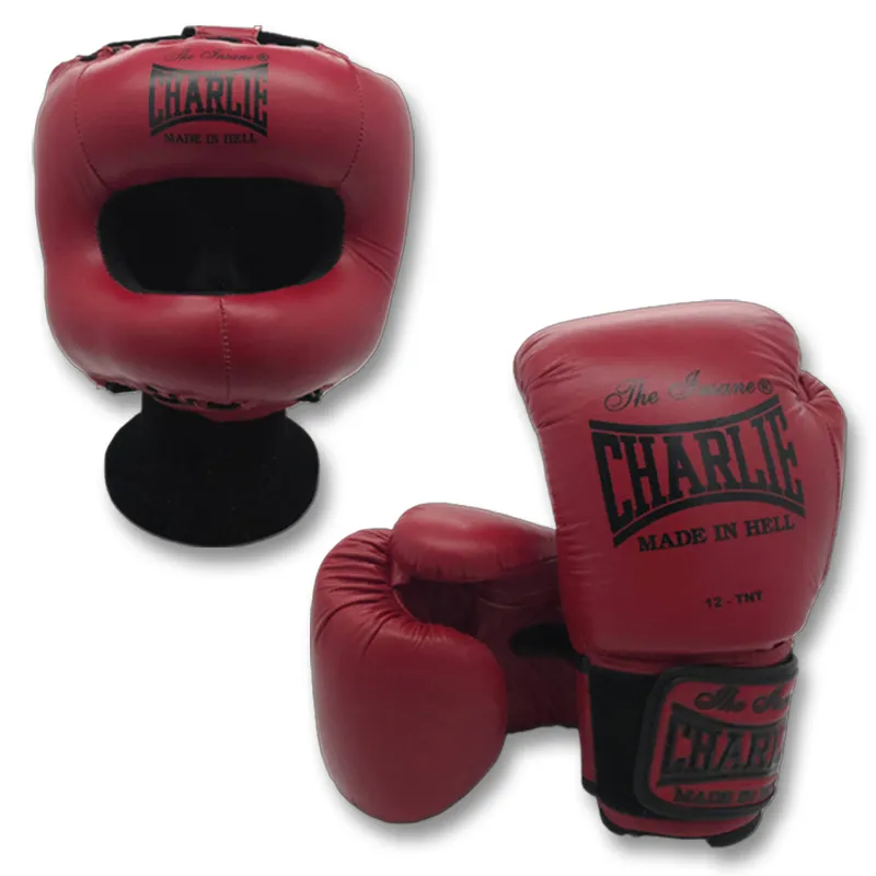 pack-m-boxeo-blood-charlie-boxing-guantes-y-casco-de-boxeo-ahorra-20-euros image 1