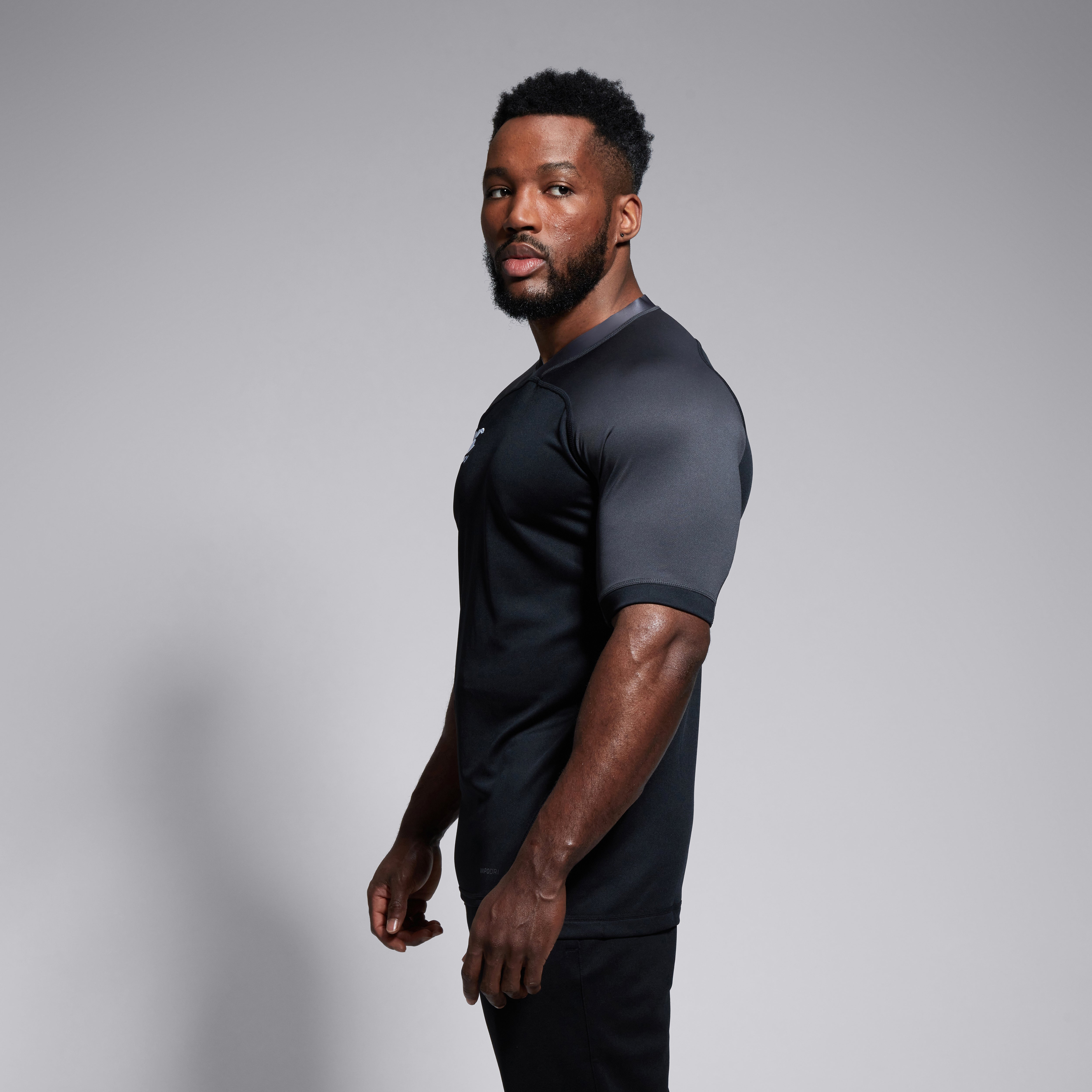 canterbury-camiseta-rugby-vapodri-evader-negro-hombre image 2
