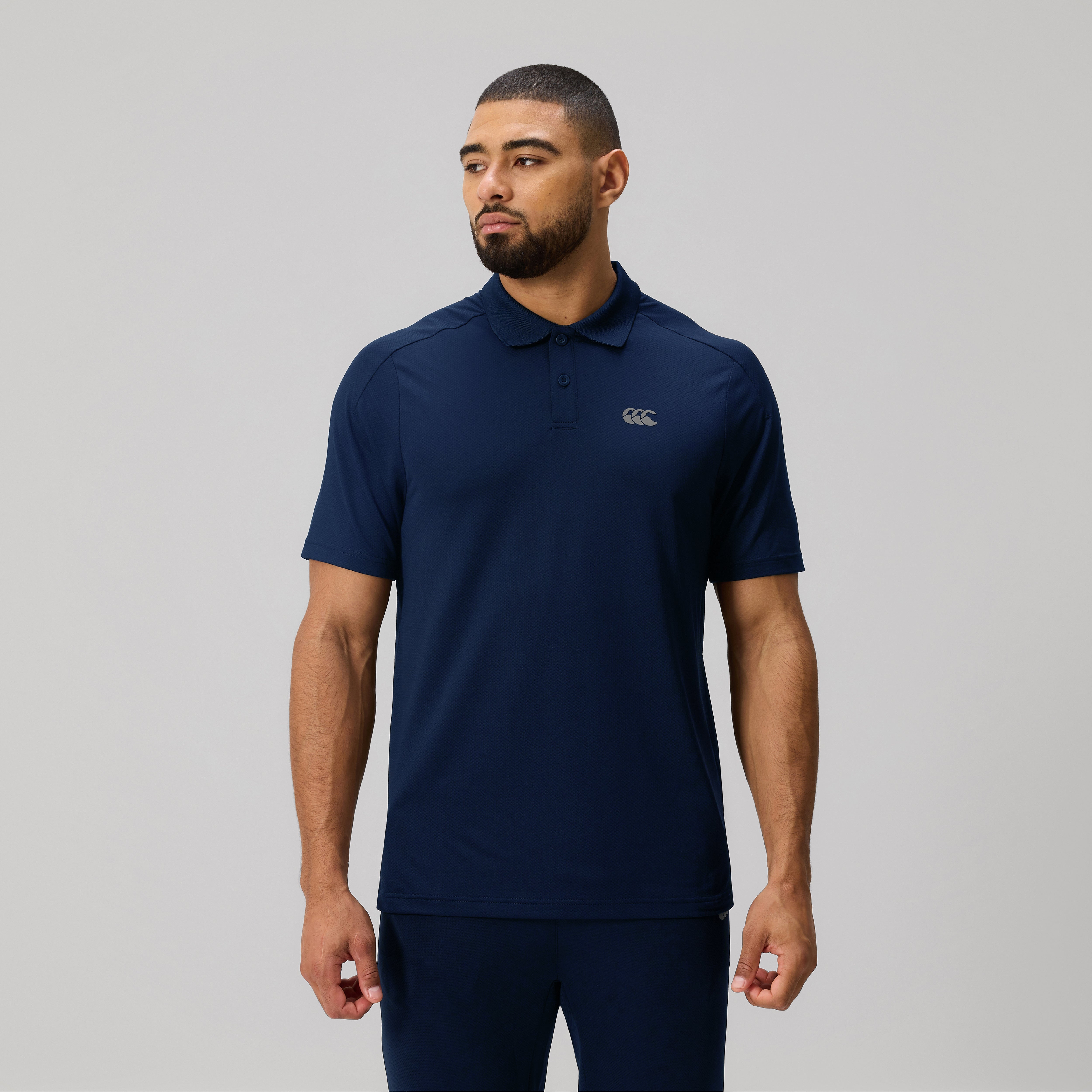 canterbury-mens-tempo-polo-shirt-navy image 3