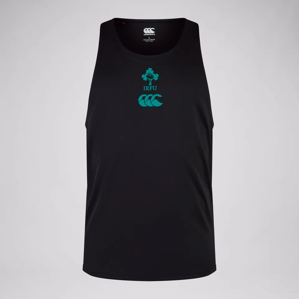 camiseta-sin-mangas-de-entrenamiento-canterbury-irlanda-poli-ster-negra-para-hom image 1