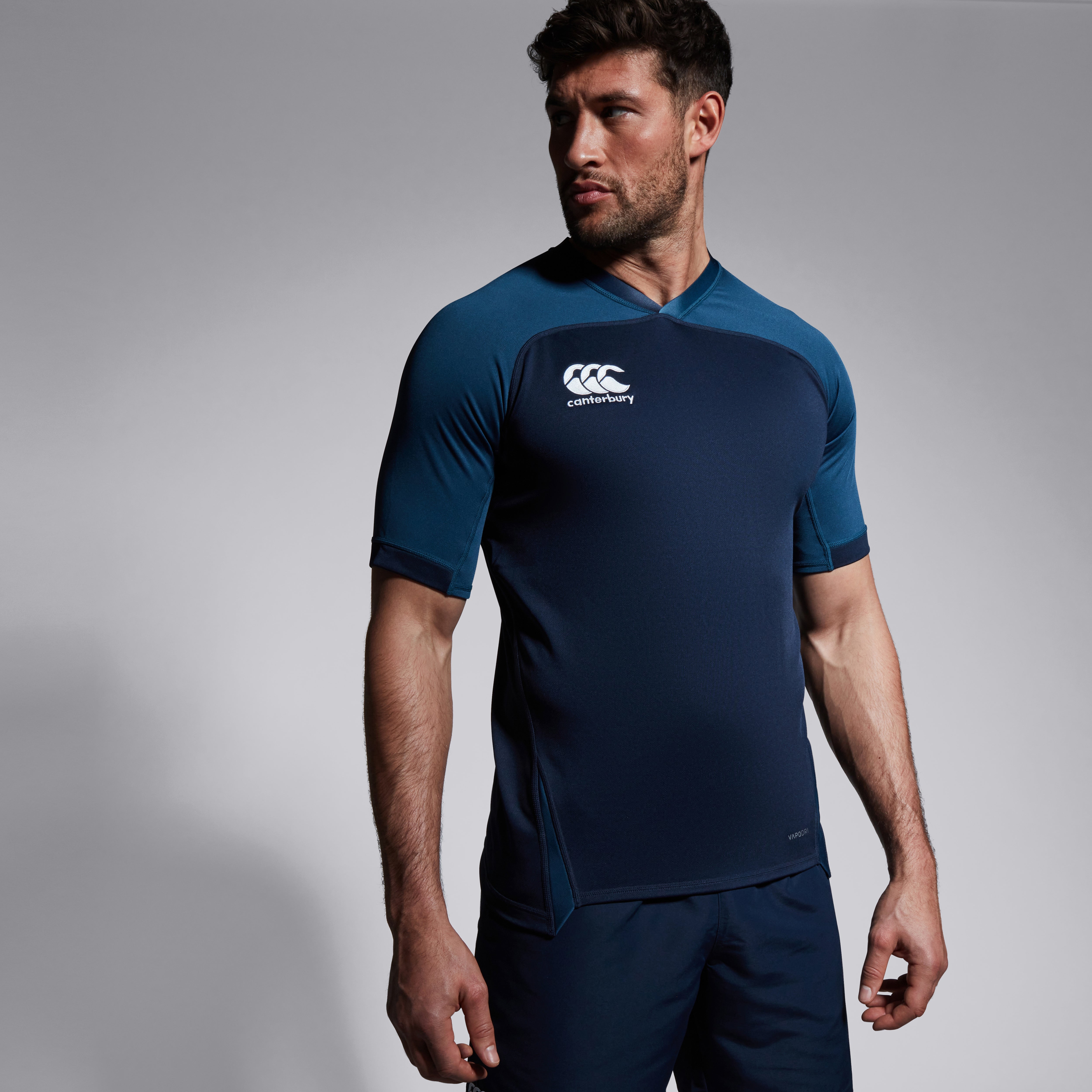 canterbury-mens-vapodri-evader-jersey-navy-camiseta-de-rugby-azul-marino image 2