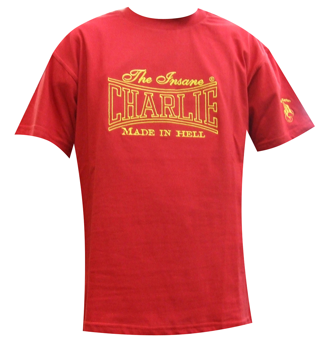 charlie-boxing-camiseta-bordada-manga-corta-logo-pecho-y-manga image 2