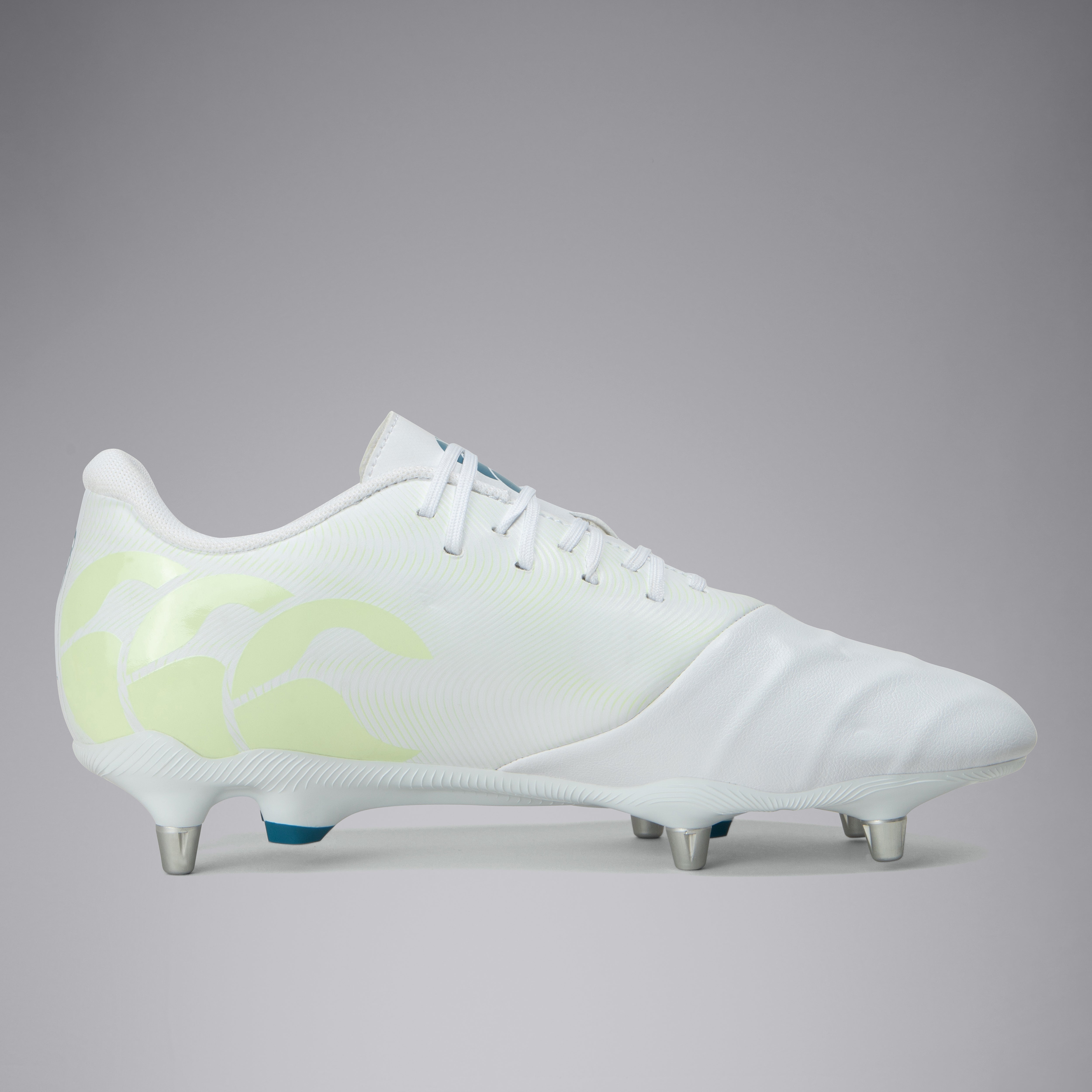 canterbury-phoenix-genesis-team-botas-soft-ground-blanco-amarillo-unisex-adulto image 2