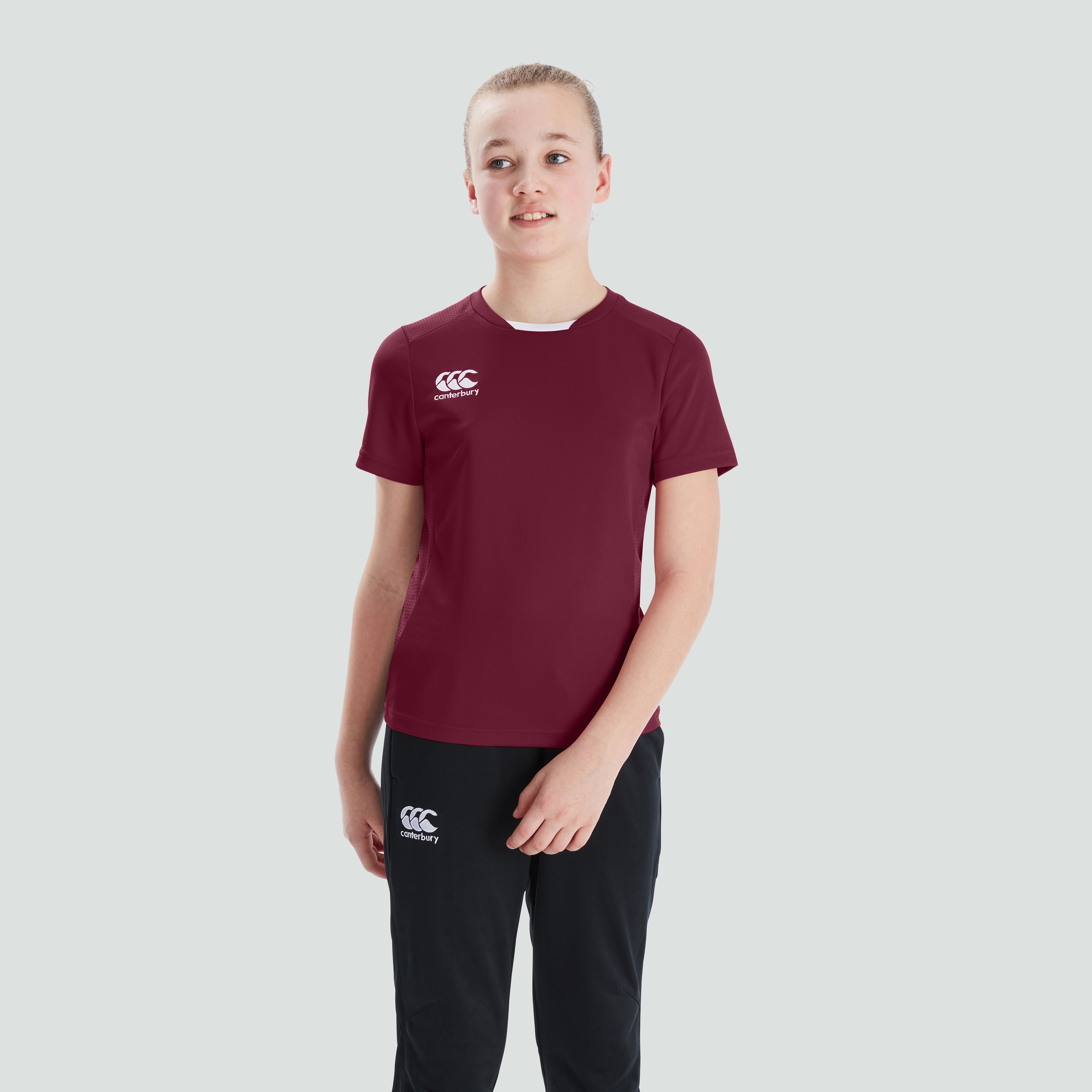 camiseta-canterbury-club-dry-marr-n-para-junior-unisex image 1