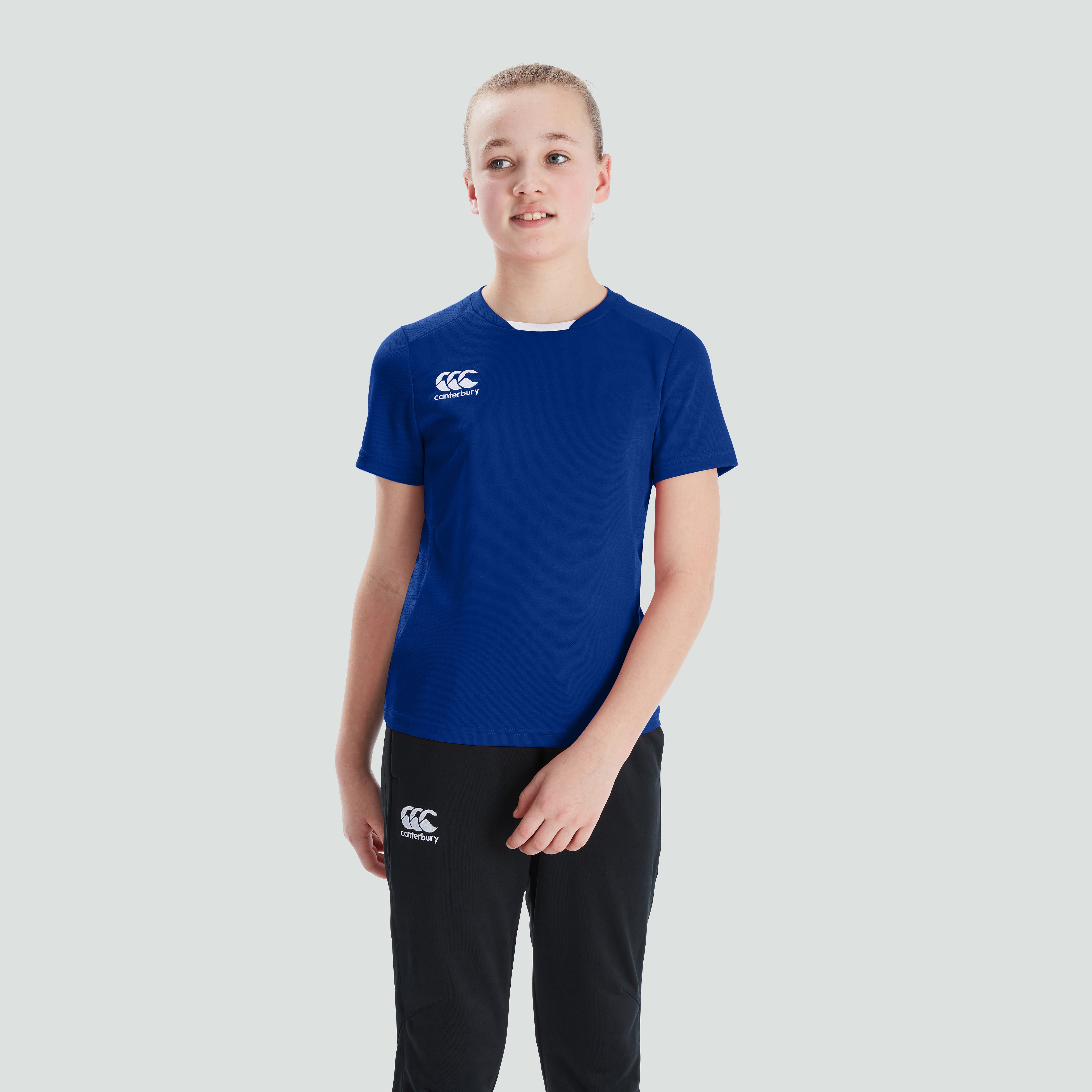 camiseta-junior-unisex-canterbury-club-dry-azul image 1