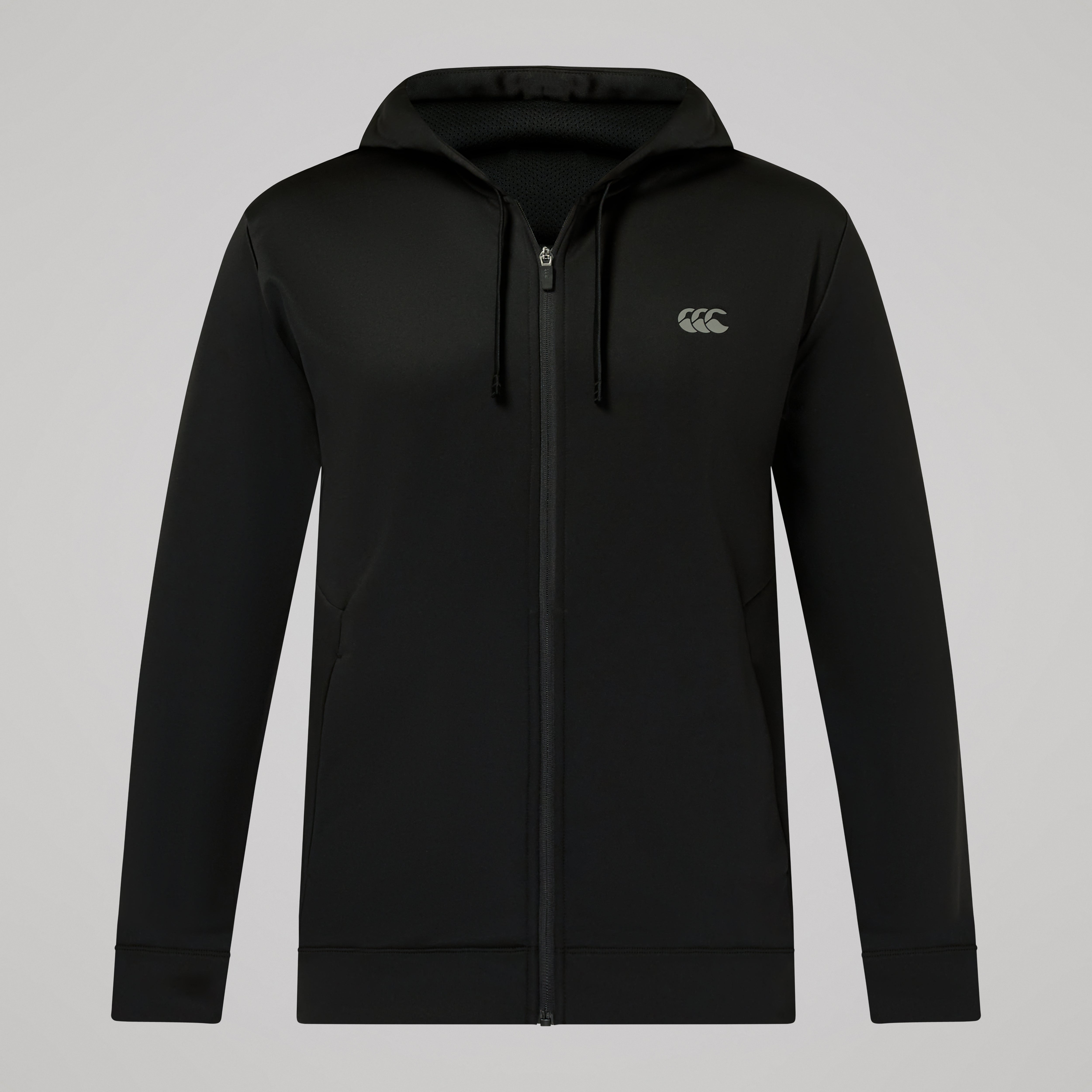 sudadera-con-capucha-canterbury-tempo-full-zip-negra-para-hombre image 1
