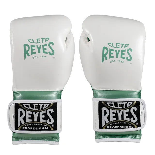 cleto-reyes-guante-de-entrenamiento-piel-de-res-c-cierre-de-contacto-blanco-verd image 1