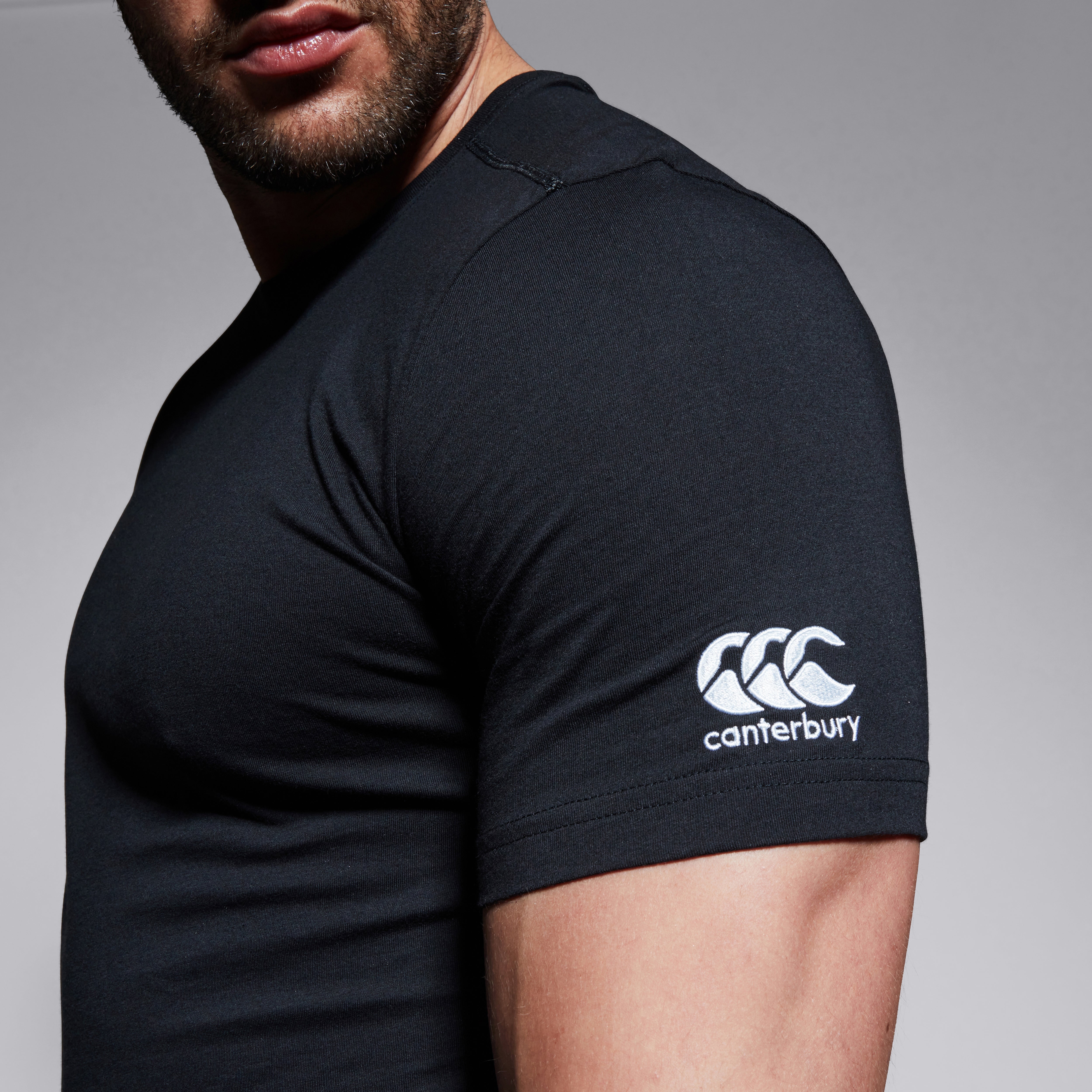 camiseta-canterbury-club-plain-negra-para-hombre image 7