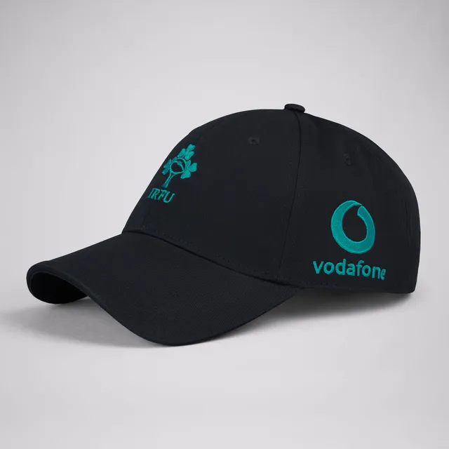 canterbury-adult-unisex-ireland-drill-cap-black-green-gorra-de-algod-n-con-borda image 1