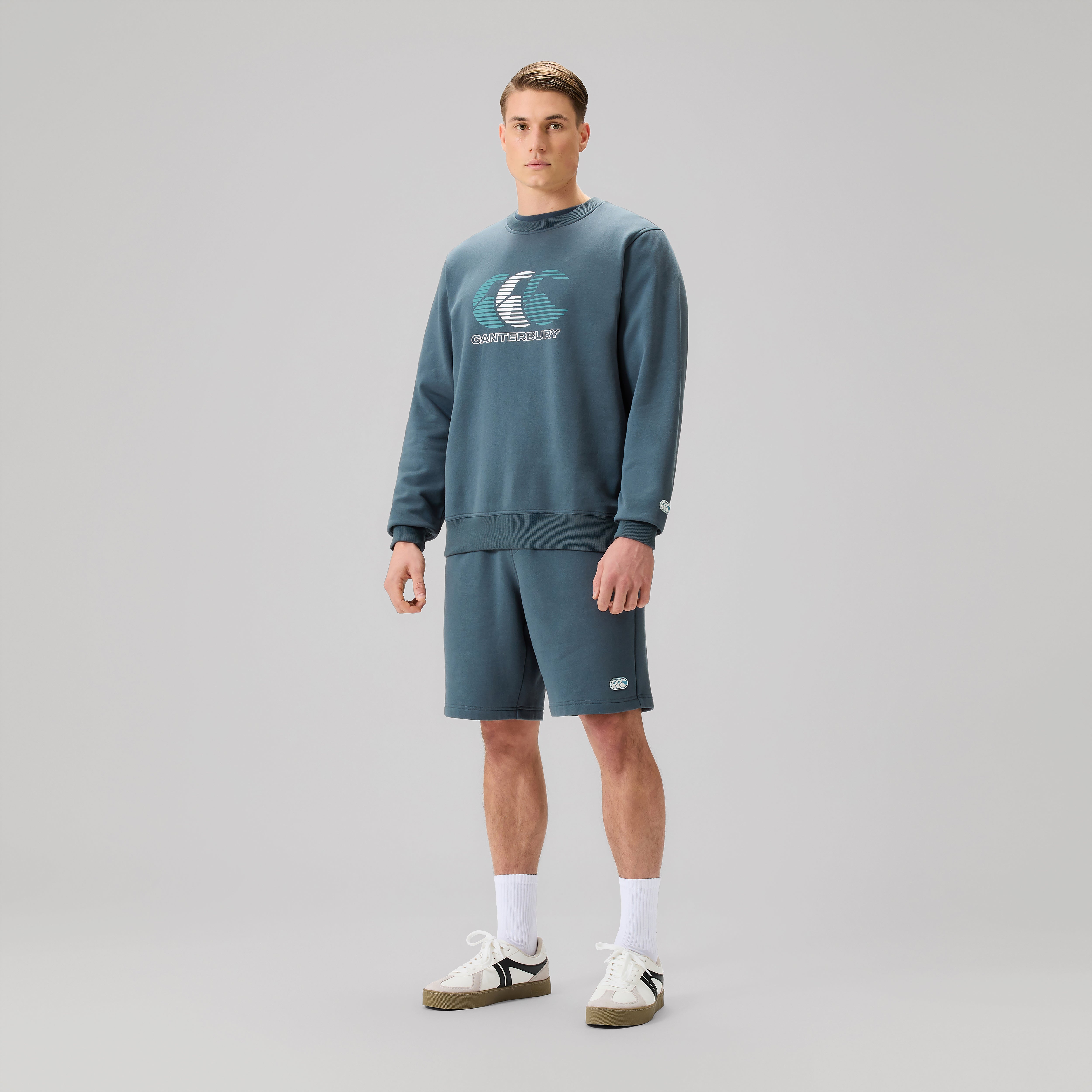 sudadera-canterbury-everyday-crew-hombre-gris image 2