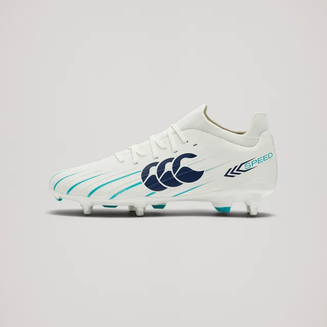 canterbury-speed-falcon-2-0-pro-soft-ground-botas-de-rugby-unisex-adulto-blancas image 1