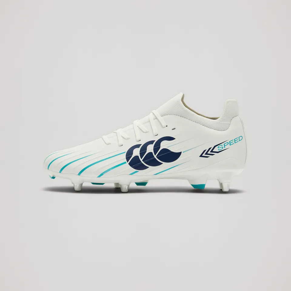 canterbury-speed-falcon-2-0-pro-soft-ground-botas-de-rugby-unisex-adulto-blancas image 1