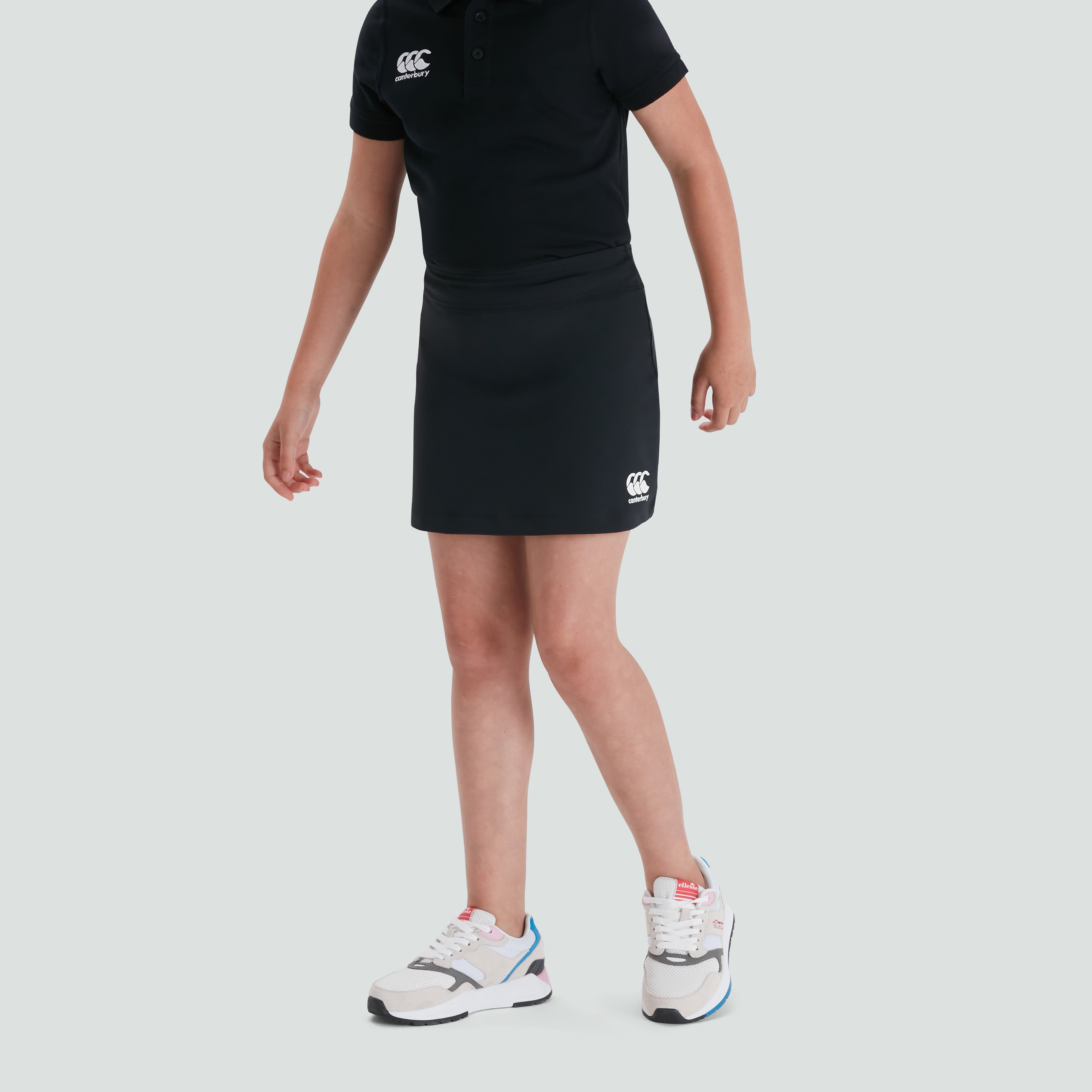 canterbury-plain-skort-negro-junior-unisex image 1